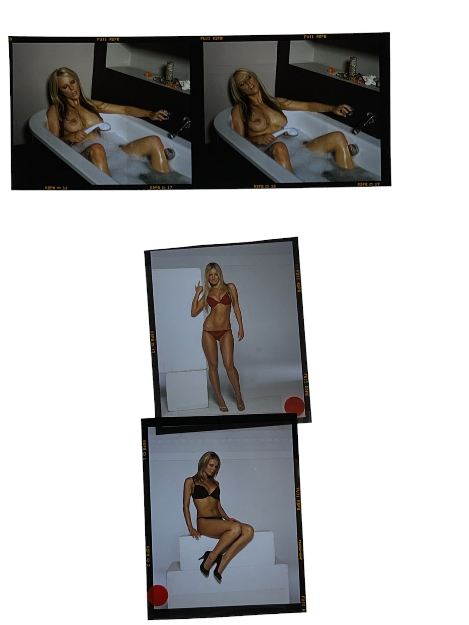 Vintage Photo Negative European Nude Erotic Risque Model Photoshoot Pinup Girl Sexy: Vintage Photo Negative European French English Model Photoshoot Pinup Girl, the photographer is James Mountford, this collection was recently purchased by the consignor from a storage locker vault sal