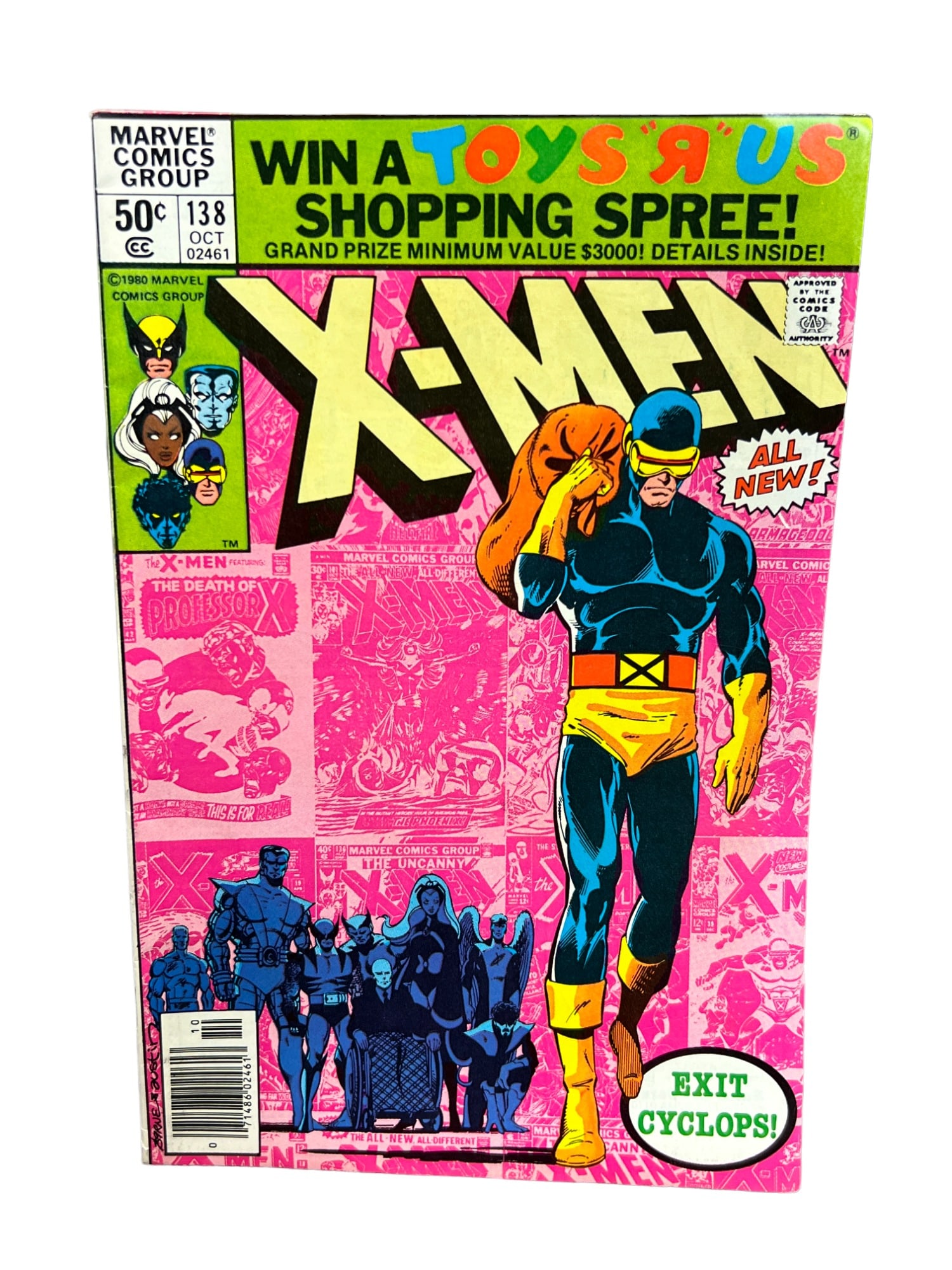 The Uncanny X - MEN Vintage Comic Book # 138: The Uncanny X - MEN Vintage Comic Book # 138