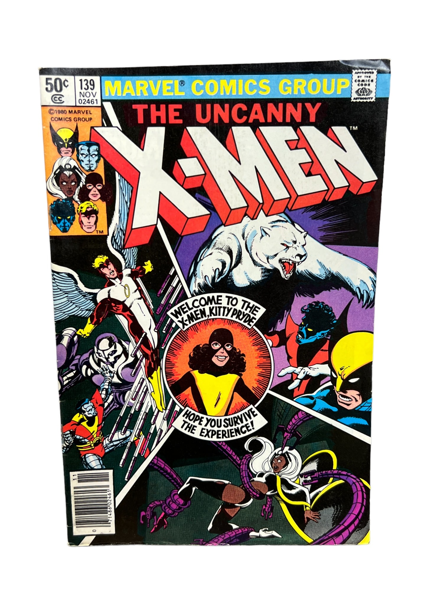 The Uncanny X - MEN Vintage Comic Book # 139: The Uncanny X - MEN Vintage Comic Book # 139