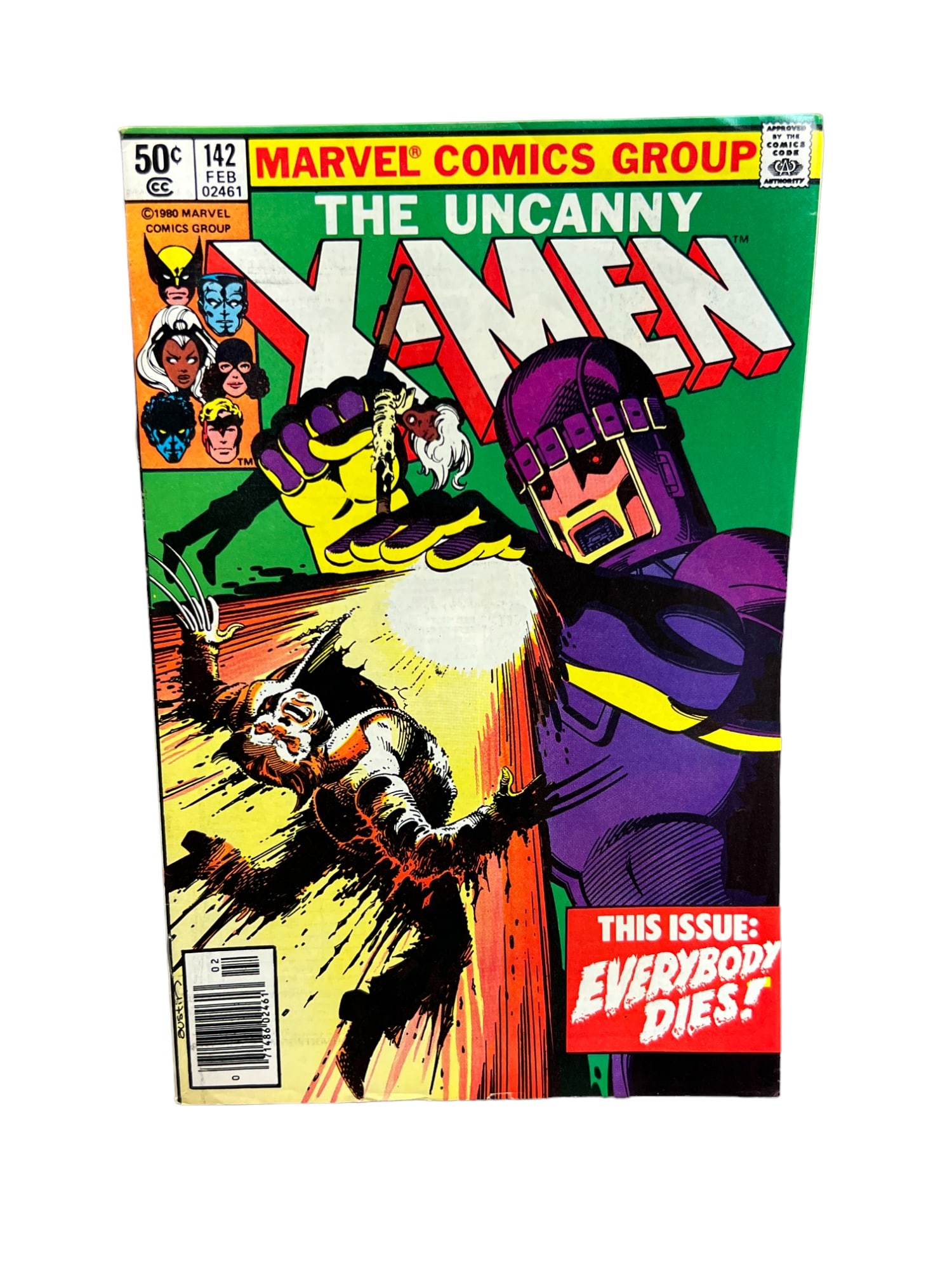 The Uncanny X - MEN Vintage Comic Book # 142 (1 of 4)