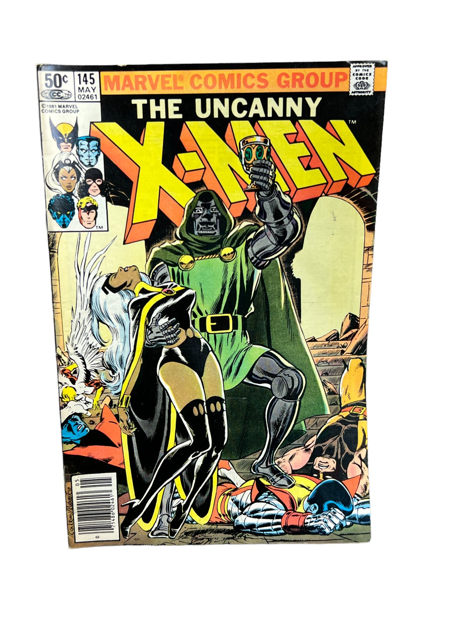 The Uncanny X - MEN Vintage Comic Book # 145 (1 of 3)