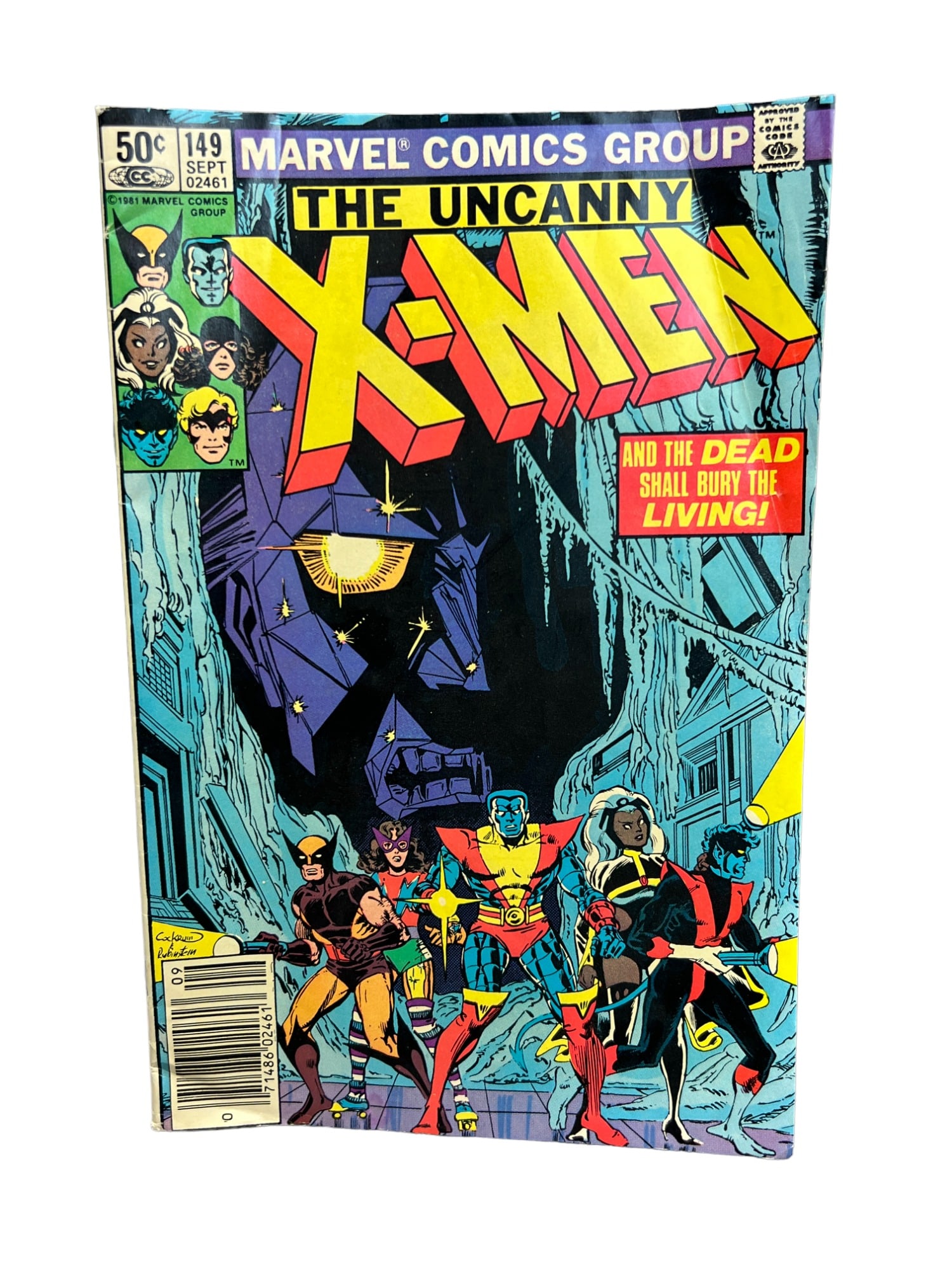 The Uncanny X - MEN Vintage Comic Book # 149 (1 of 5)