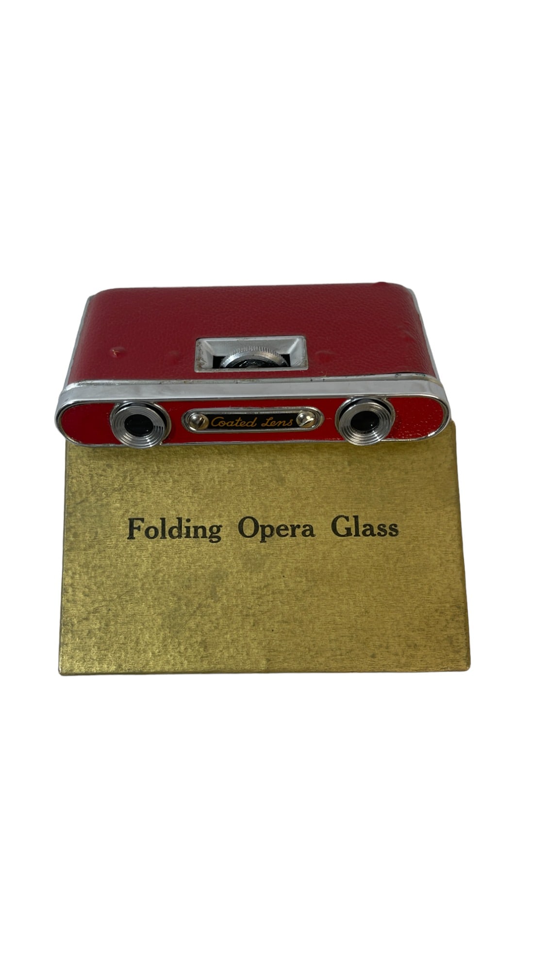 Vintage Folding Opera Glass Coated Lens (1 of 5)