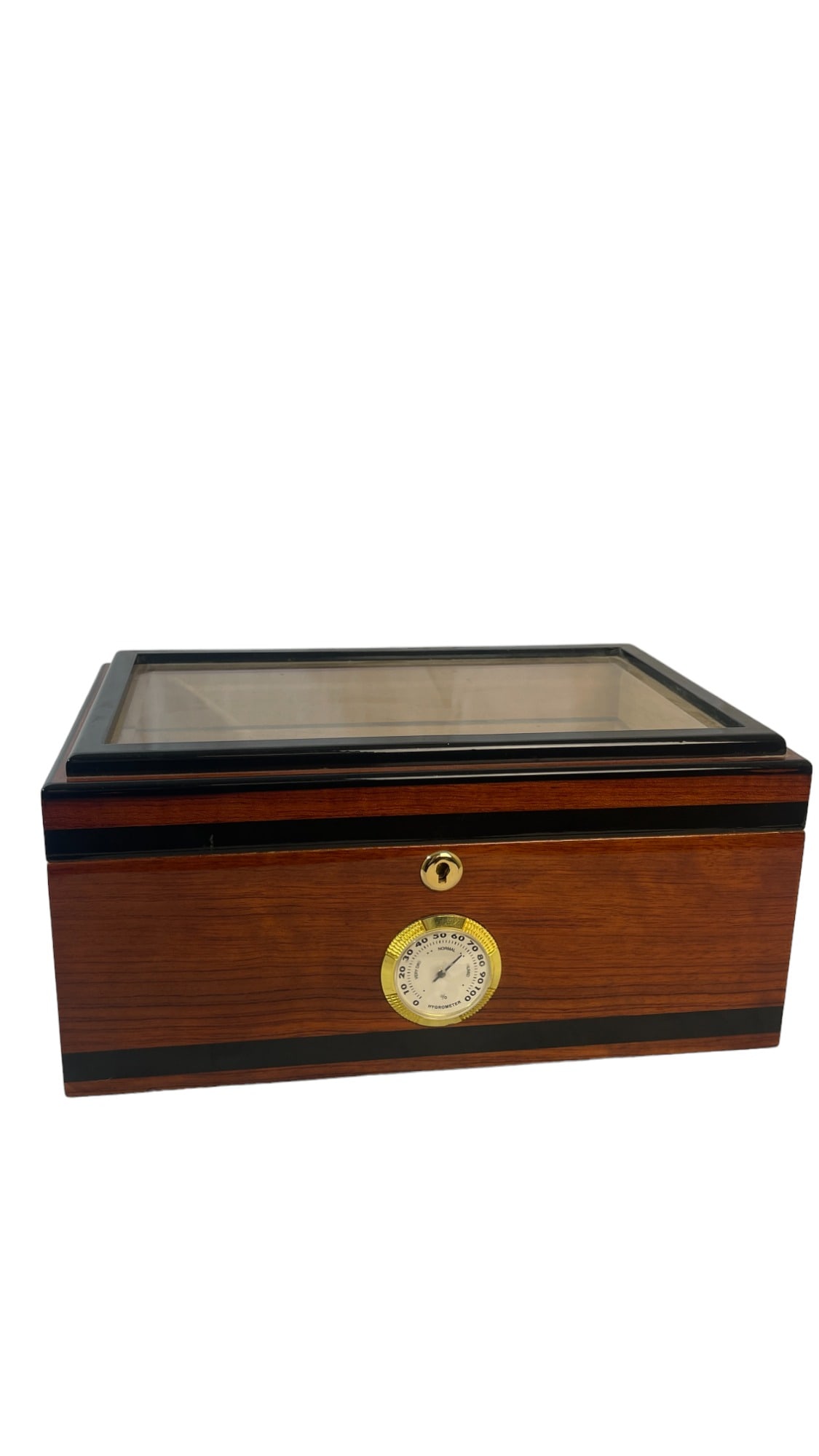 Cigar Humidor Box W/ Keys: Cigar Humidor Box W/ Keys