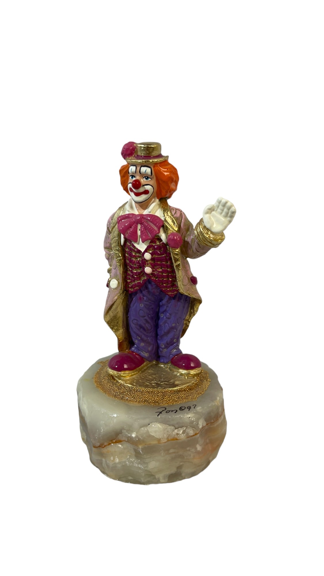 Ron Lee Clown Figurine "Hey There" Limited Edition 1997 (1 of 6)