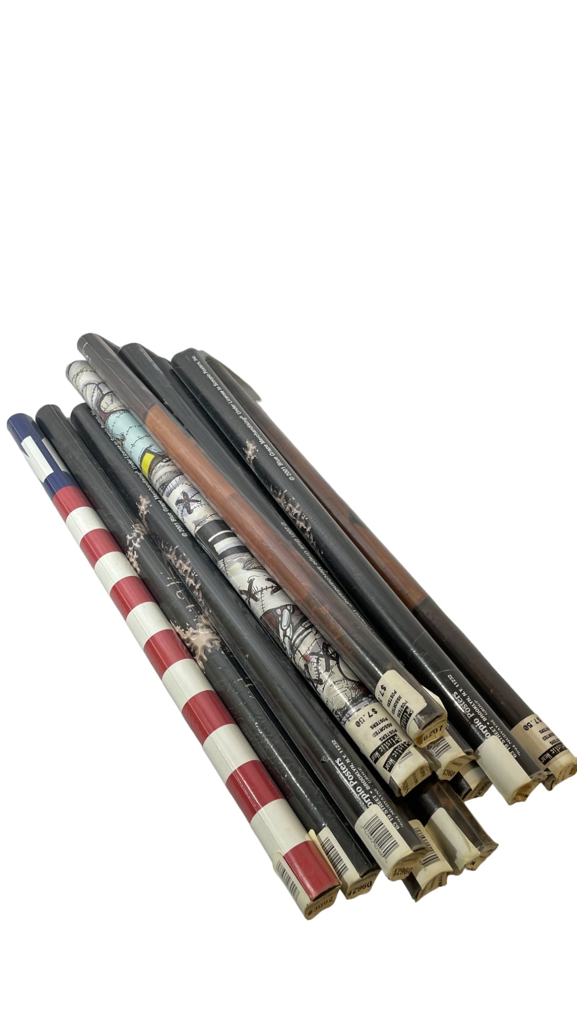 Lot(12) Vintage Rock & Roll/ Alternative Sealed Music Posters Collection Lot (1 of 7)