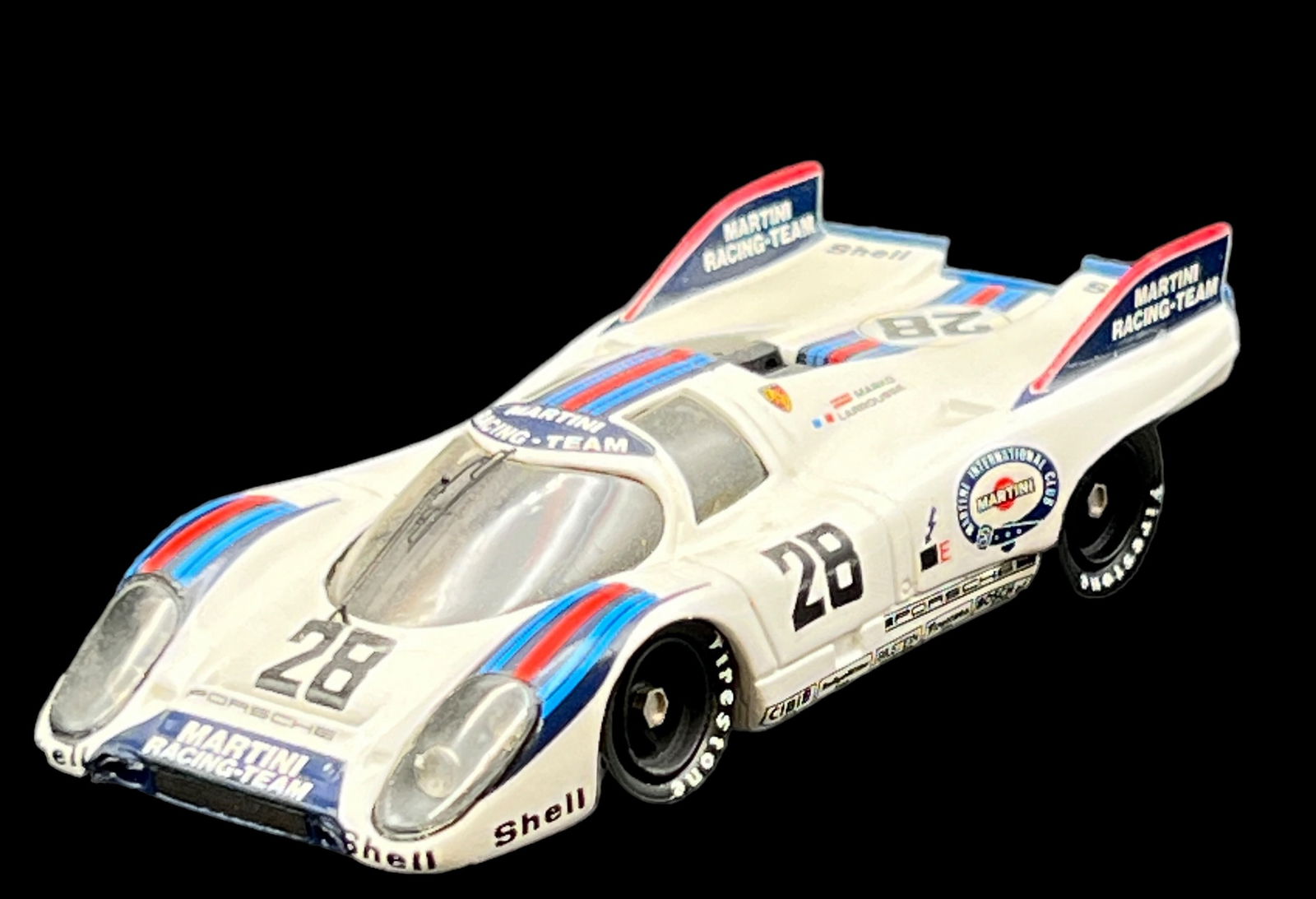 Vintage model car 917 K Salido Porsche white: PROVENANCE John Michael Frankenheimer was an American film and television director known for social dramas and action/suspense films. Among his credits were Birdman of Alcatraz, The Manchurian Candida