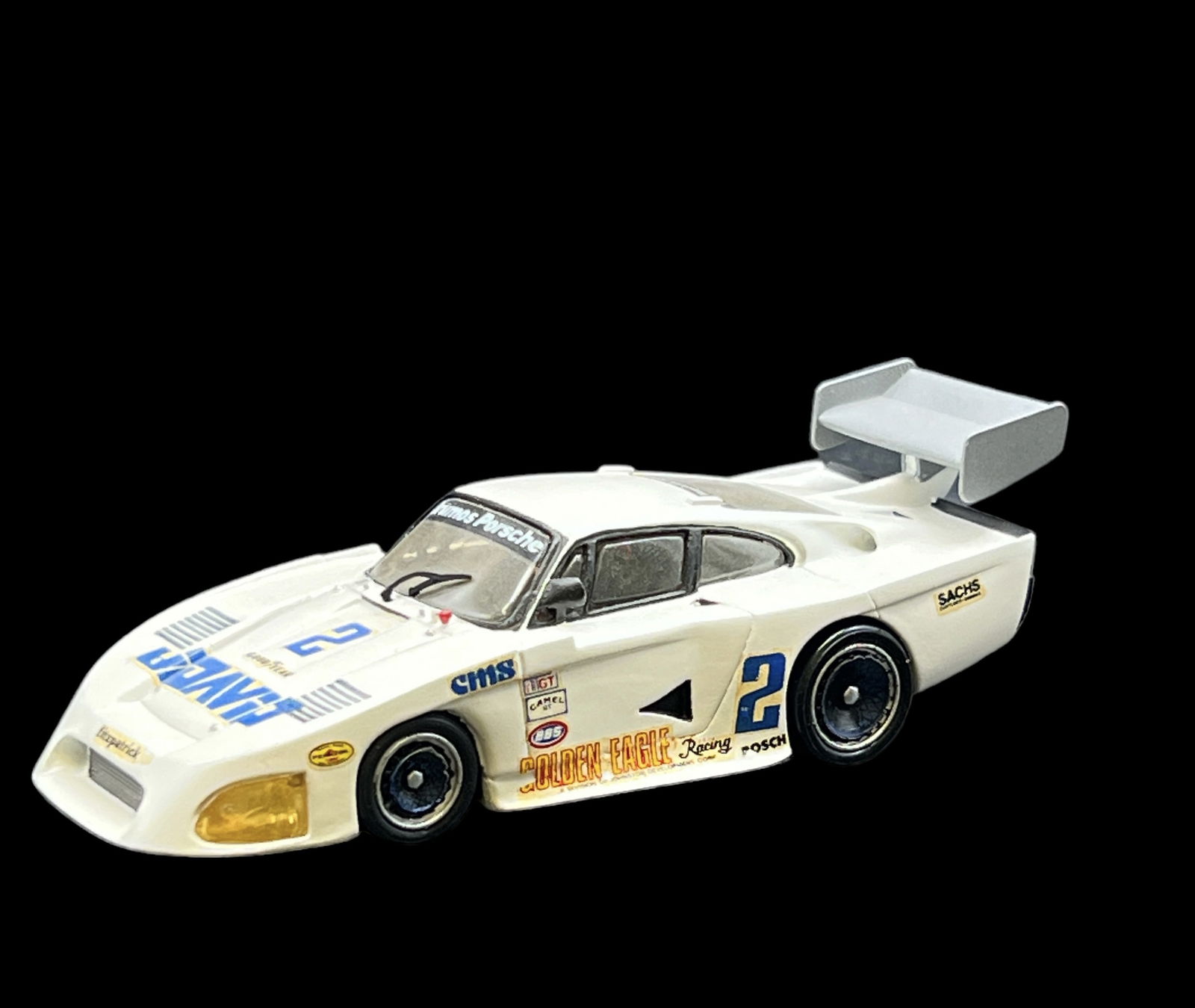 Vintage model car 1:43 White Porsche 935 turbo starter: PROVENANCE - John Michael Frankenheimer was an American film and television director known for social dramas and action/suspense films. Among his credits were Birdman of Alcatraz, The Manchurian Candi
