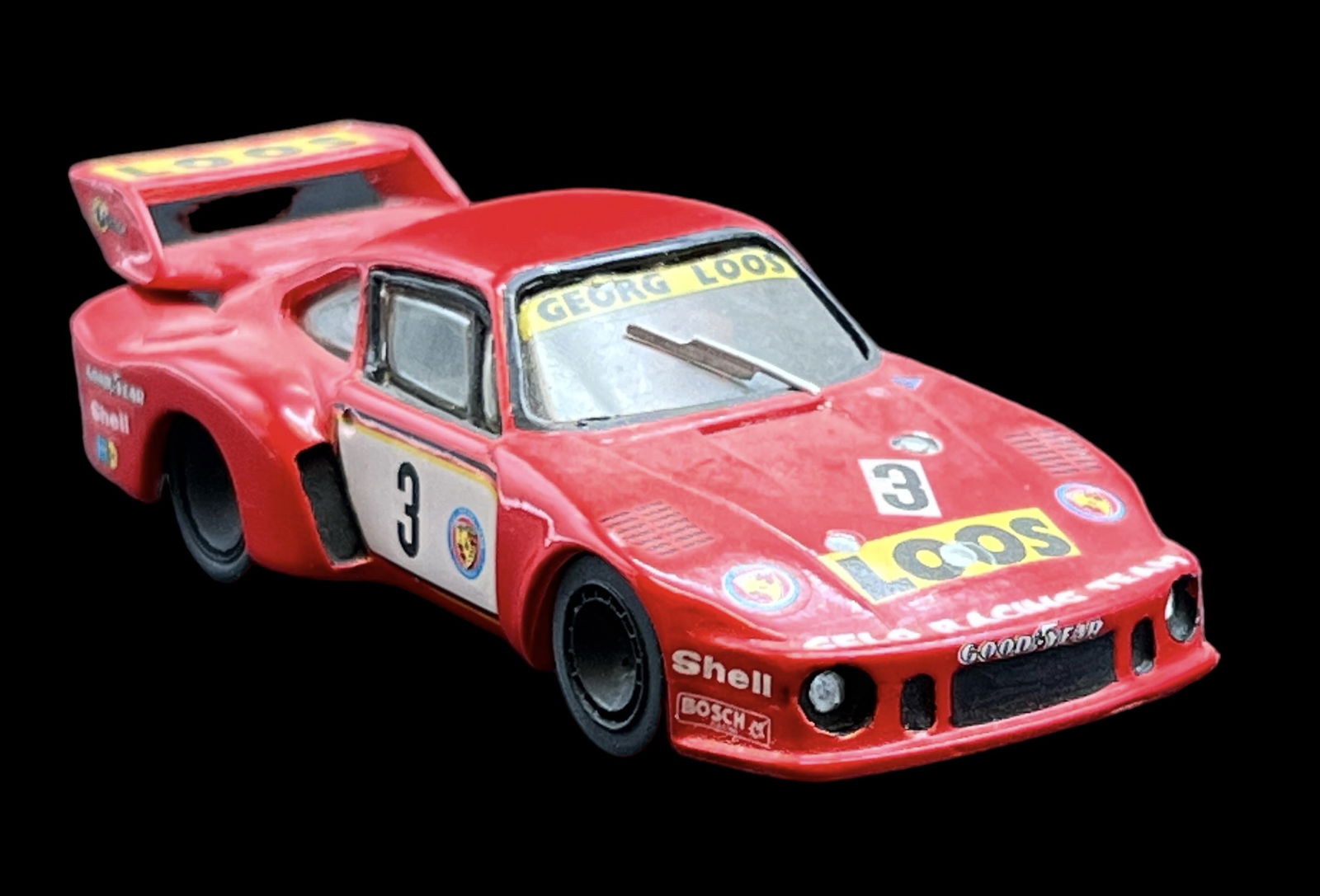 Vintage model car 1:43 red Porsche 935 mini champs (1 of 9)