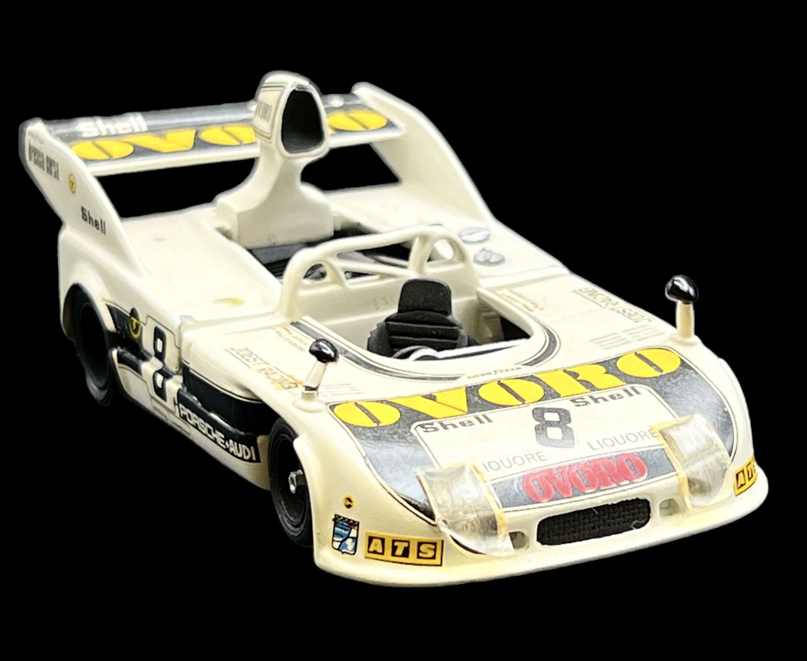 Vintage model car 1:43 White Porsche 908 ovoro FDS: PROVENANCE - John Michael Frankenheimer was an American film and television director known for social dramas and action/suspense films. Among his credits were Birdman of Alcatraz, The Manchurian Candi
