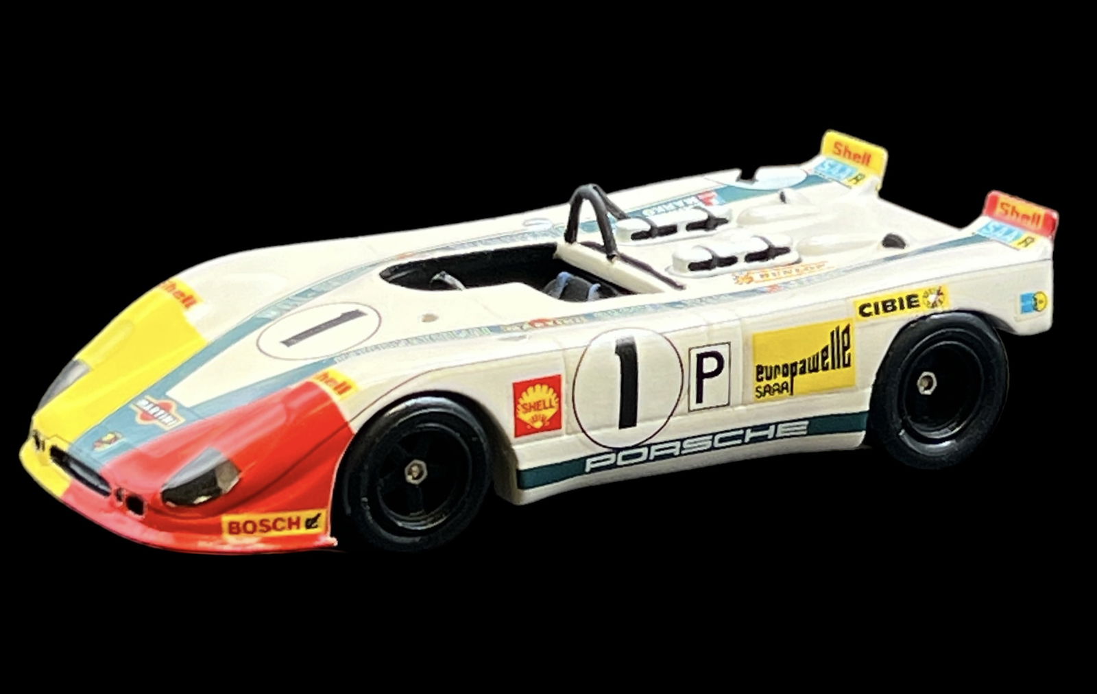Vintage model car 1:43 White Porsche: PROVENANCE - John Michael Frankenheimer was an American film and television director known for social dramas and action/suspense films. Among his credits were Birdman of Alcatraz, The Manchurian Candi