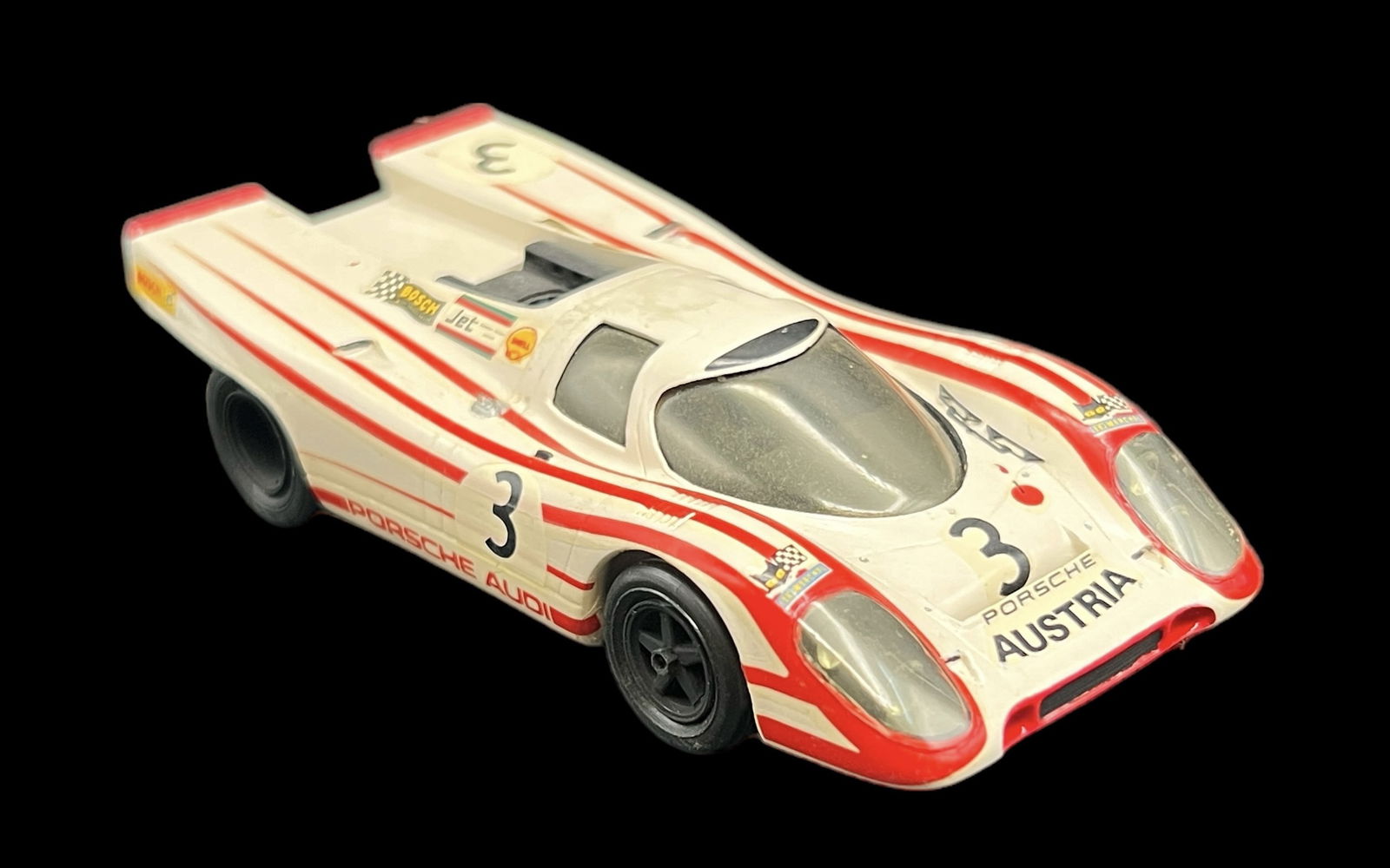 Vintage model car 1:43 White red Porsche 917 K PM (1 of 9)