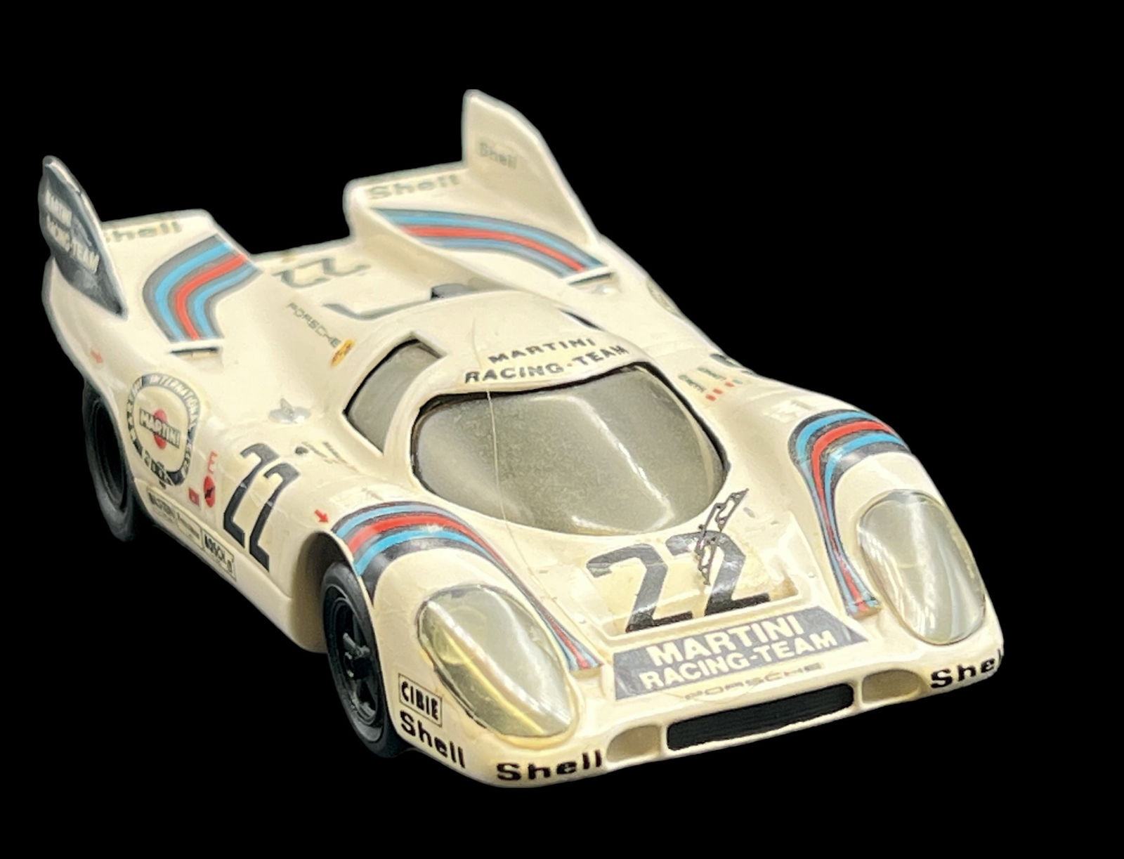 Vintage model car 1:43 White Porsche 917 K PM: PROVENANCE - John Michael Frankenheimer was an American film and television director known for social dramas and action/suspense films. Among his credits were Birdman of Alcatraz, The Manchurian Candi