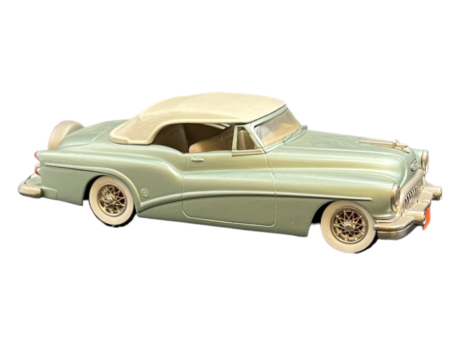 Vintage model car 1:43 Silver green Buick skylark 1953 (1 of 5)