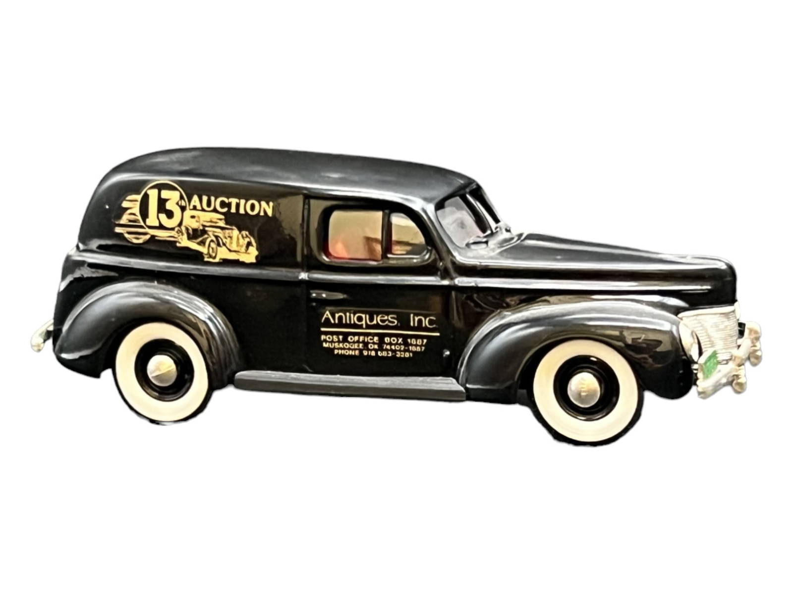 Vintage Model Car 143 Black Ford Sedan Delivery 1940 Auction
