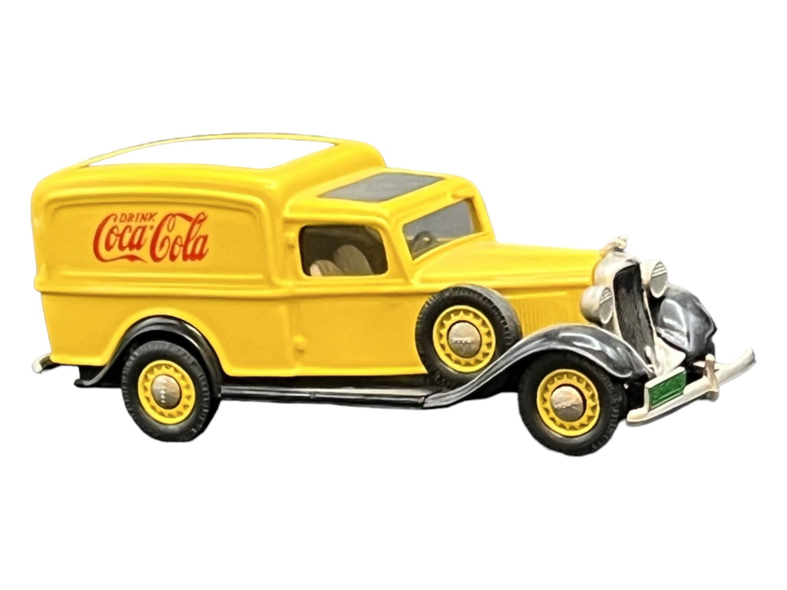Vintage model car 1:43 yellow Gray Dodge Van 1936 (1 of 5)