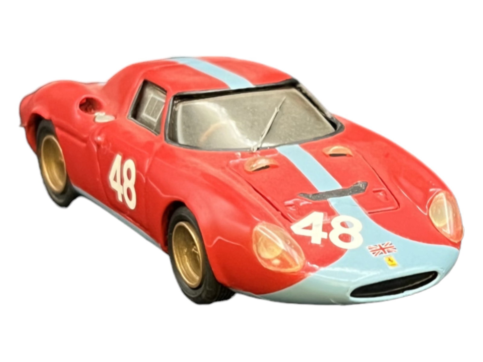 Vintage model car 1:43 read 48 Ferrari 250 LM Uno Quarantatre (1 of 4)