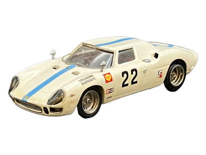 Vintage model car 1:43 White 22 Ferrari 250 LM Annecy miniatures: PROVENANCE - John Michael Frankenheimer was an American film and television director known for social dramas and action/suspense films. Among his credits were Birdman of Alcatraz, The Manchurian Candi