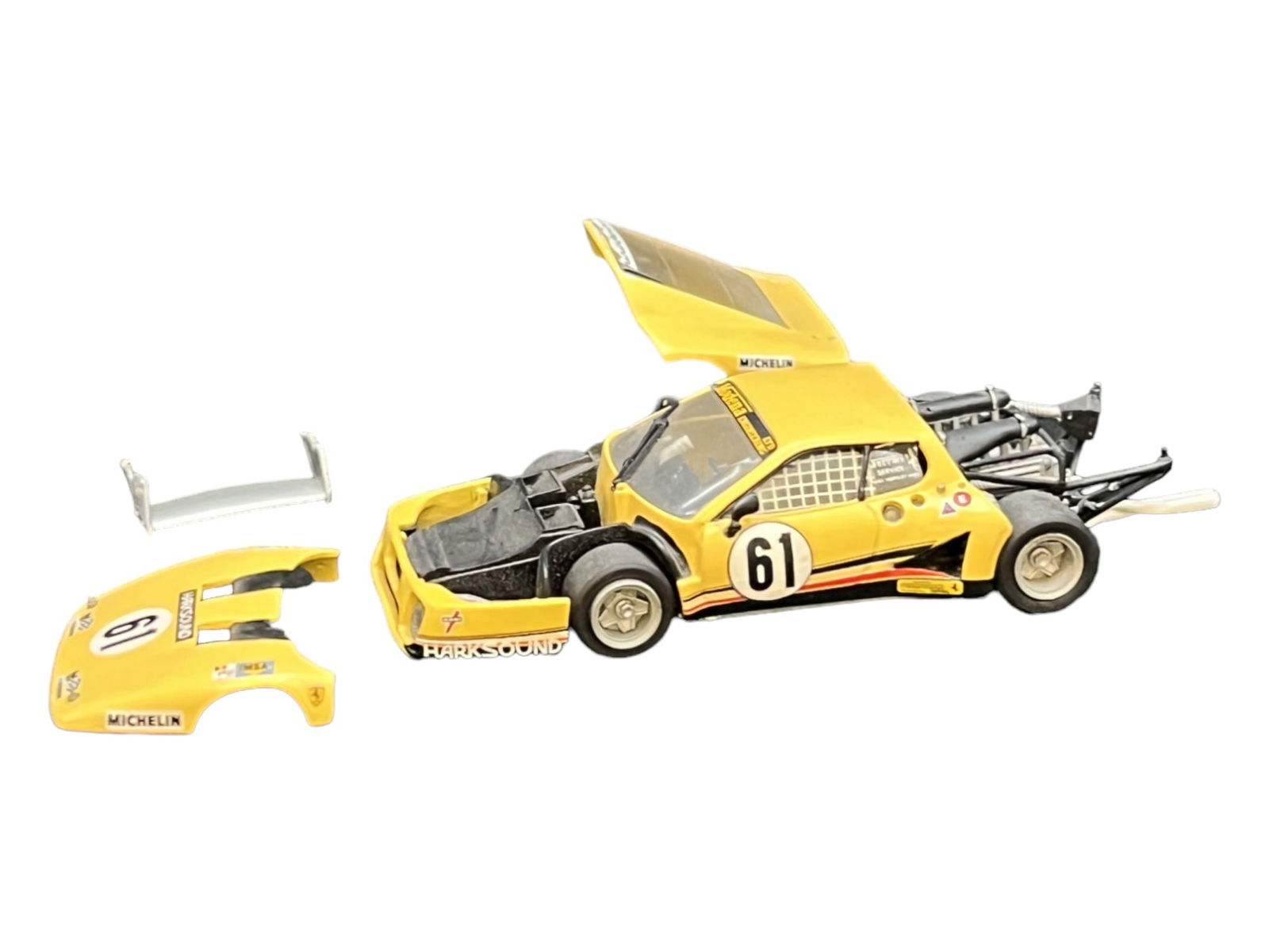 Vintage model car 1:43 61 yellow Ferrari 512 Le Mans 79 AMR: PROVENANCE - John Michael Frankenheimer was an American film and television director known for social dramas and action/suspense films. Among his credits were Birdman of Alcatraz, The Manchurian Candi