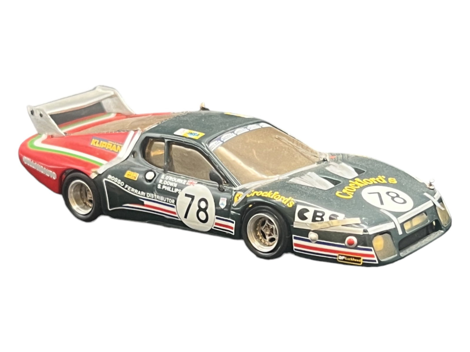 Vintage model car 1:43 78 GREEN RED Ferrari 512 Le Mans 80 AMR: PROVENANCE - John Michael Frankenheimer was an American film and television director known for social dramas and action/suspense films. Among his credits were Birdman of Alcatraz, The Manchurian Candi