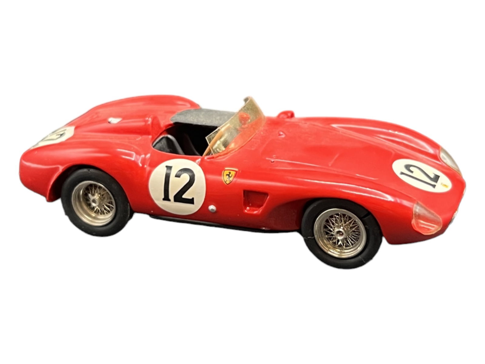 Vintage model car 1:43 Scale red Ferrari 625 LM gaffe: PROVENANCE - John Michael Frankenheimer was an American film and television director known for social dramas and action/suspense films. Among his credits were Birdman of Alcatraz, The Manchurian Candi