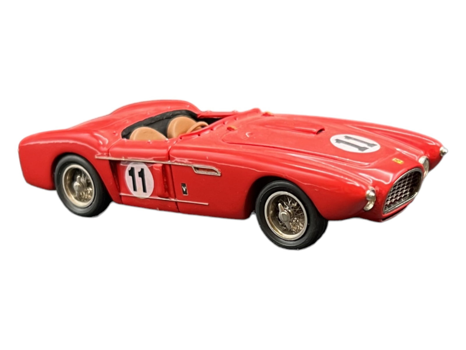 Vintage model car 1:43 Scale Red Ferrari 340 Mexico '53 - Serle Crest: PROVENANCE - John Michael Frankenheimer was an American film and television director known for social dramas and action/suspense films. Among his credits were Birdman of Alcatraz, The Manchurian Candi