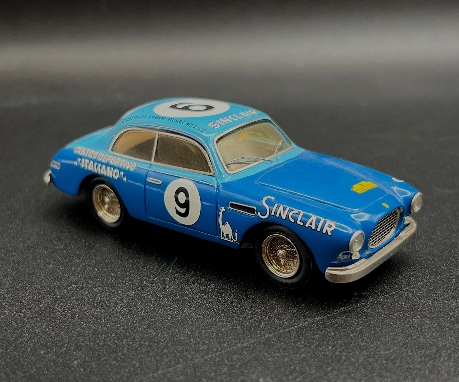 Vintage model car 1:43 Blue Ferrari 212 Export Modelli Verona: PROVENANCE - John Michael Frankenheimer was an American film and television director known for social dramas and action/suspense films. Among his credits were Birdman of Alcatraz, The Manchurian Candi