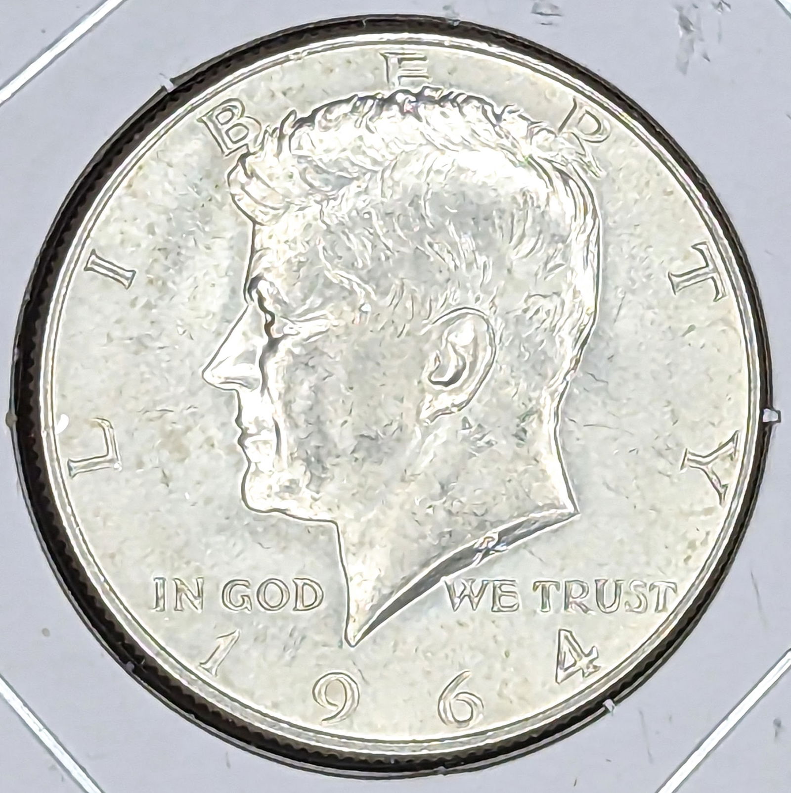 1964-D Kennedy Silver Half Dollar coin (1 of 2)