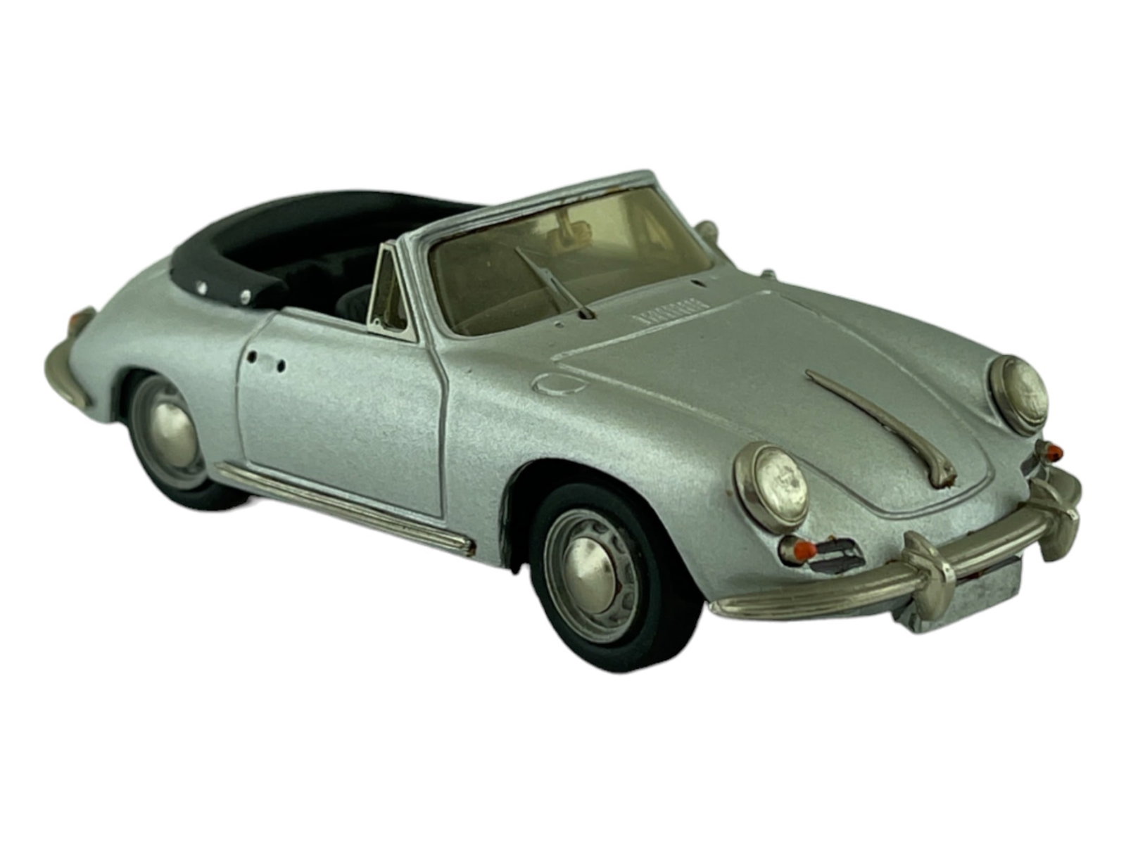 Vintage Model Car 1:43 Silver Porsche 356 "C" By Andre M Ruf - France (1 of 5)
