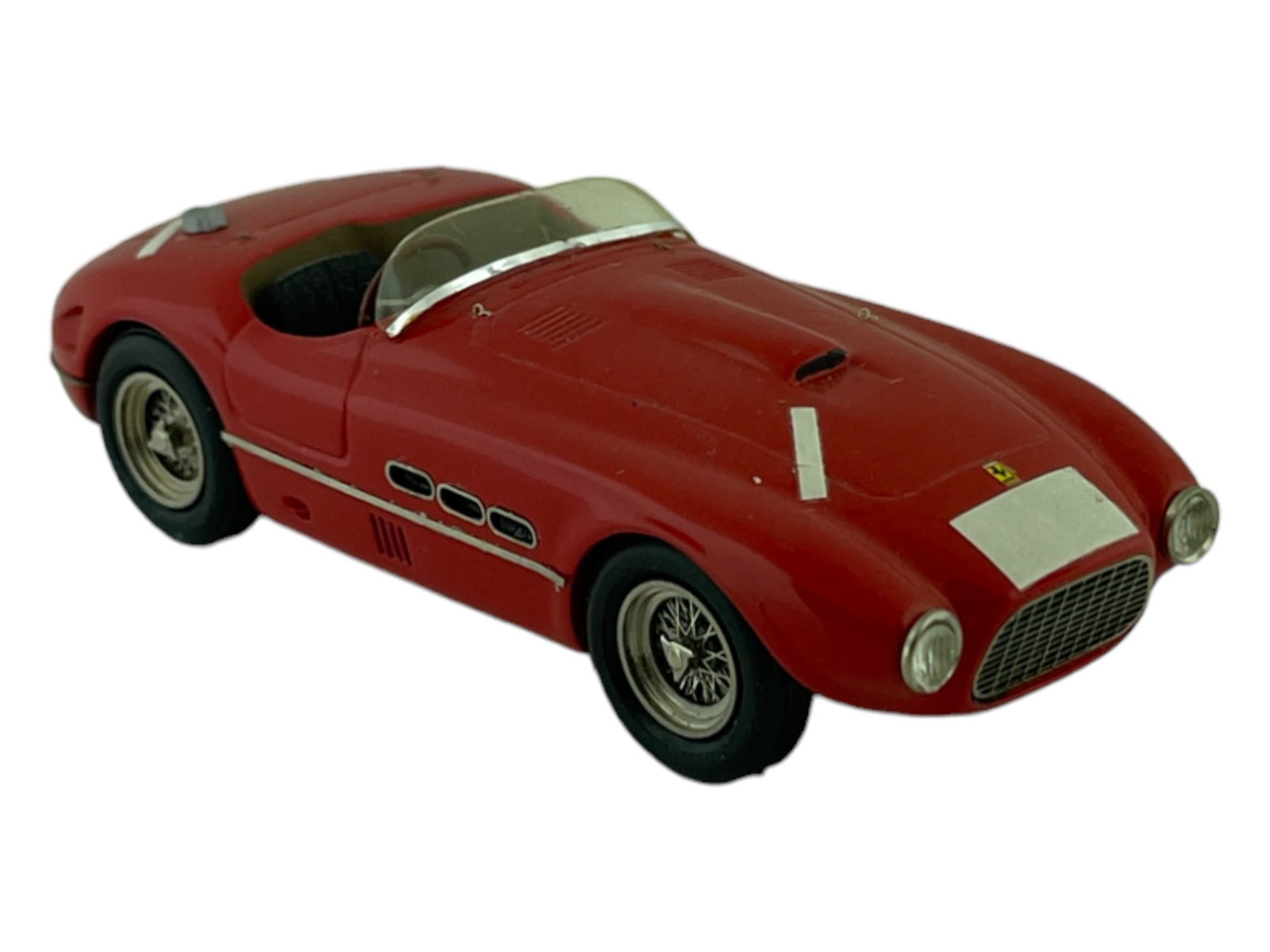 Vintage Model Car 1:43 Red Ferrari 340 