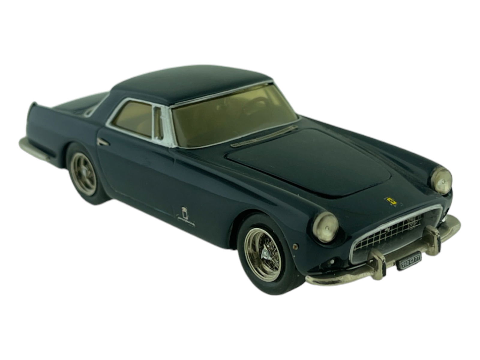 Vintage Model Car 1:43 Dark Blue Ferrar Coupe Pininfarina 250GT 1958 by E. Dhont Bronze A. M. Ruff (1 of 5)