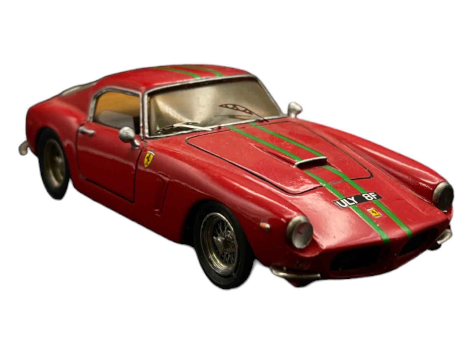 Vintage Model Car 1:43 Red Ferrari 250 GT - SWB - PM (1 of 5)