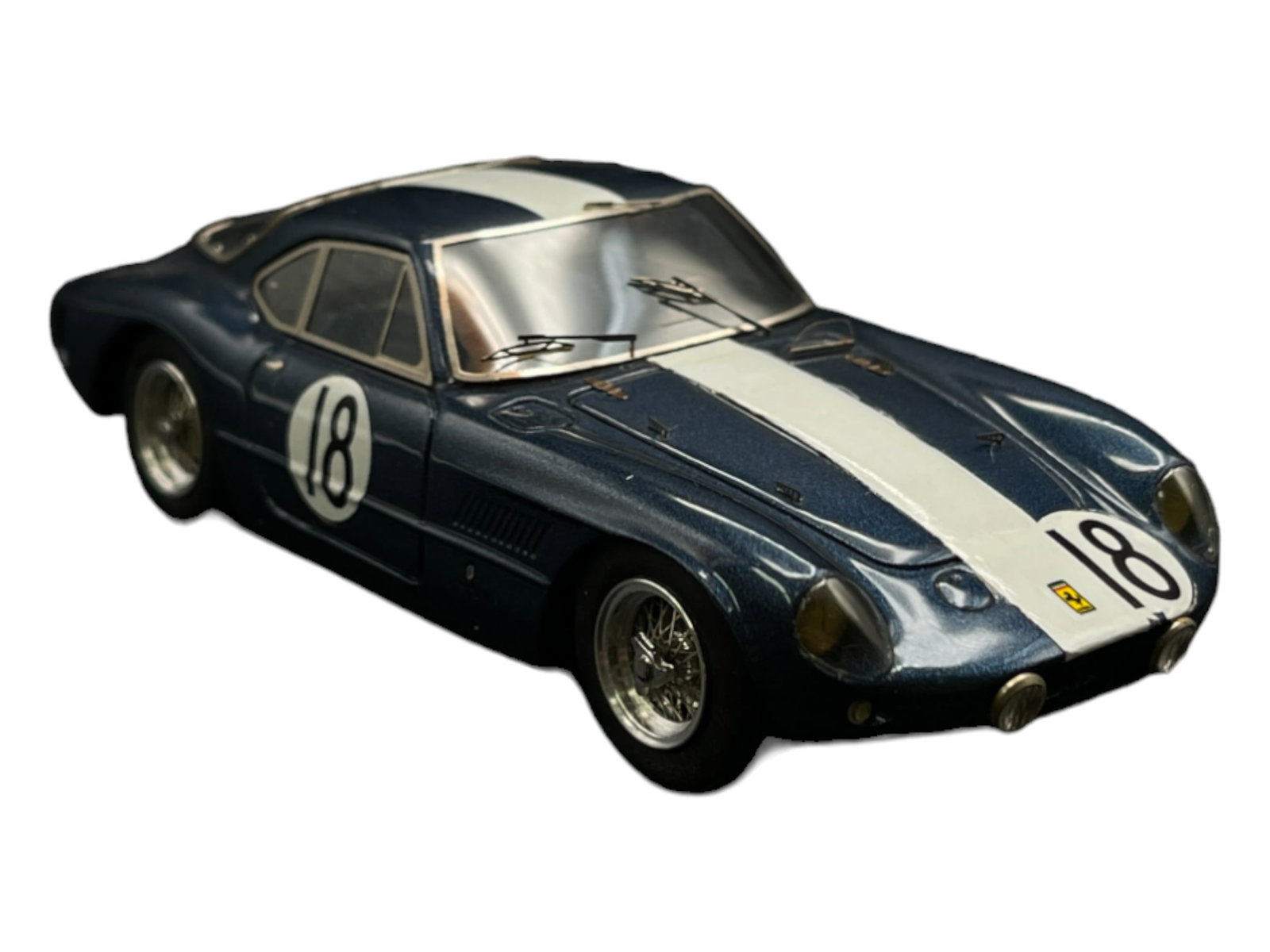 Vintage Model Car 1:43 Blue 18 Ferrari 250 GT "Experimentale" - BBR (1 of 5)