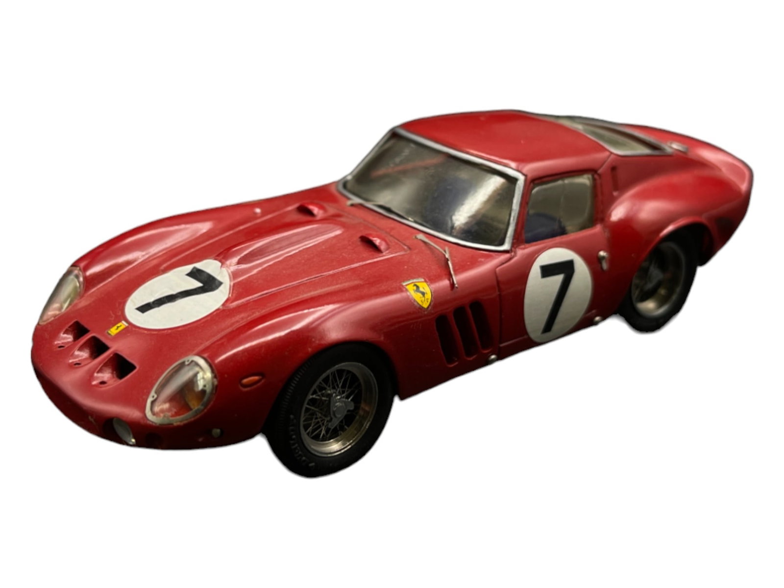 Vintage Model Car 1:43 Red 7 Ferrari 250 GTO Newcon Japan 1984 Inscribed (1 of 5)
