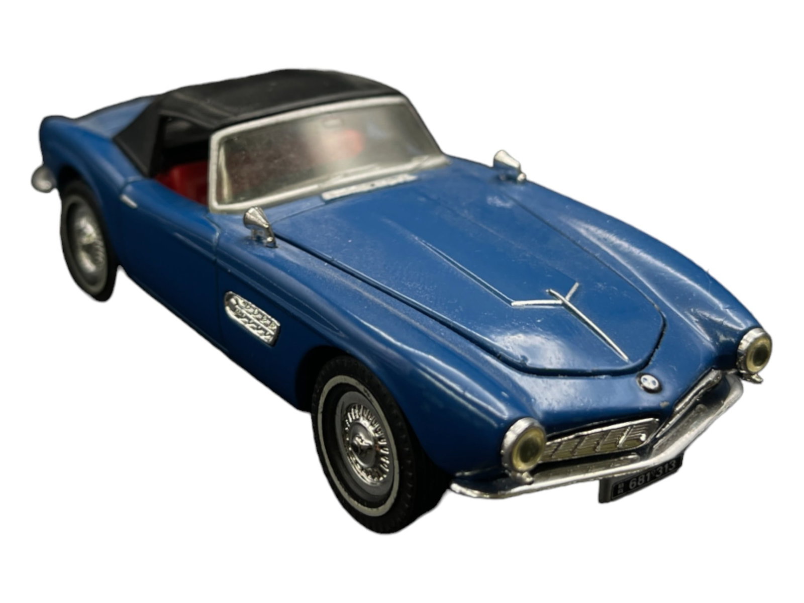 Vintage Model Car 1:43 Blue BMW 507 Limited Ed 1957 Matchbox (1 of 5)