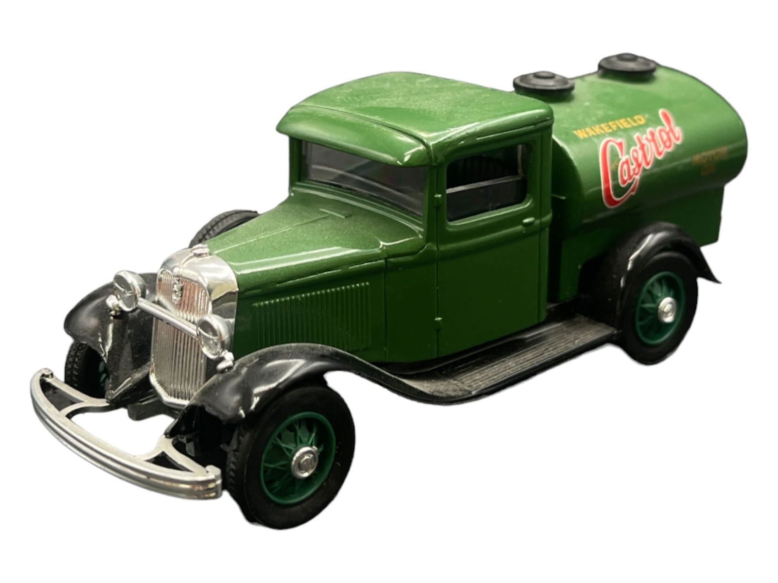 Vintage Model Car 1:43 Green Ford Liquid Container Truck 1932 Blicar (1 of 5)
