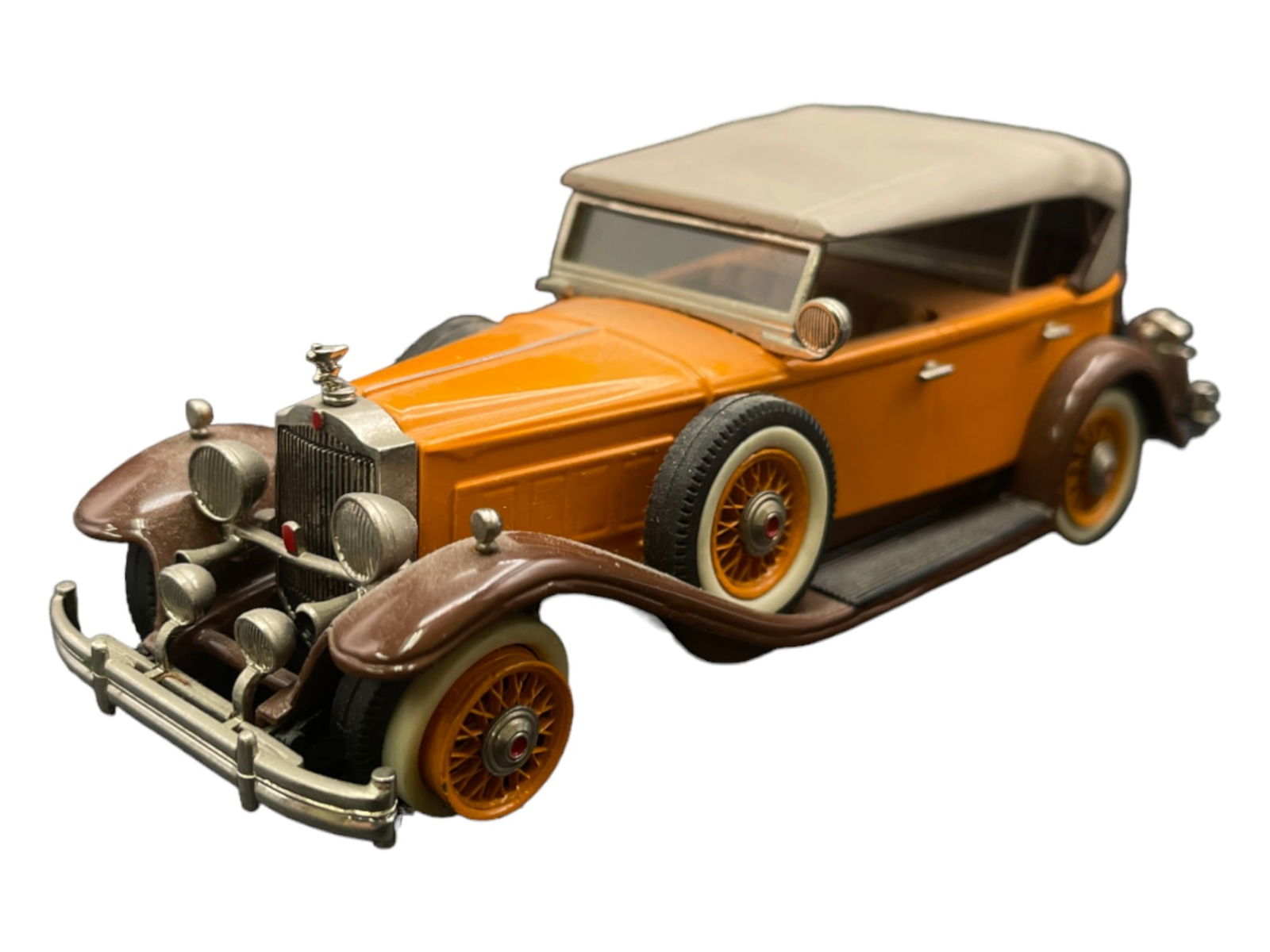 Vintage Model Car 1:43 Orange 1932 Packard Mini Marque (1 of 5)