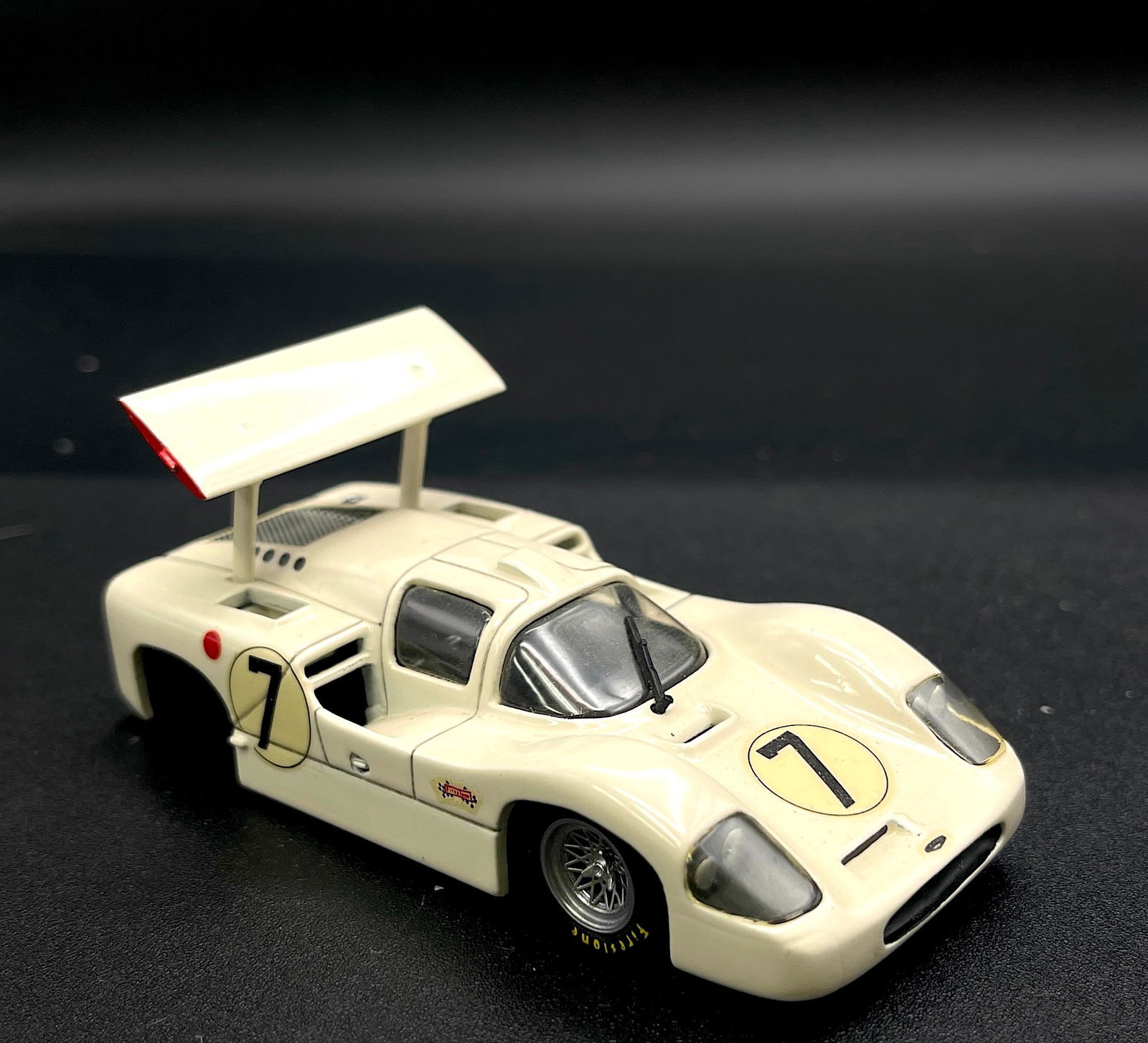 Vintage Model Car 1:43 White Chparral John Simons (1 of 5)