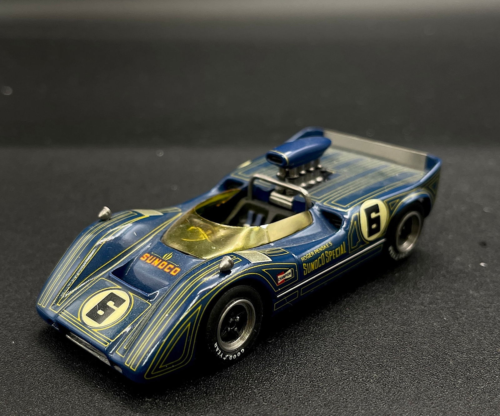 Vintage Model Car 1:43 Blue McLaren M6 Spider John Simons Limited Edition (1 of 5)