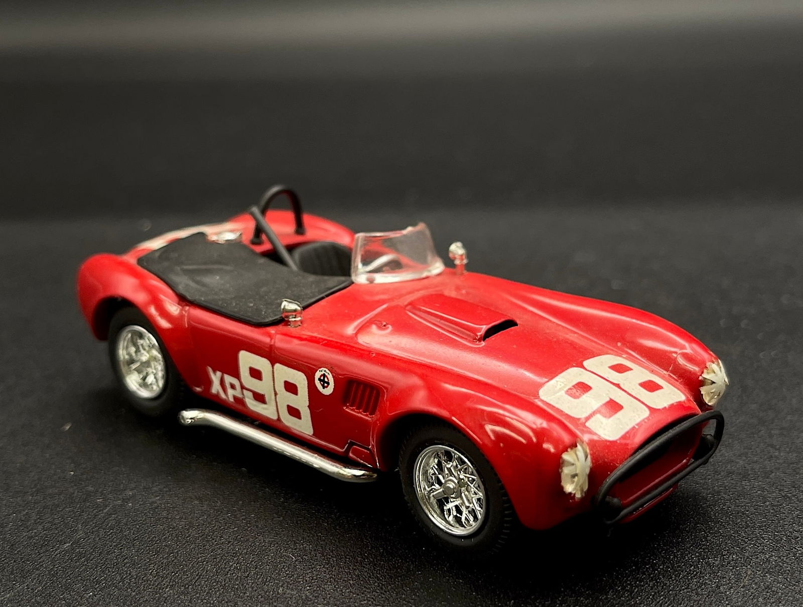 Vintage Model Car 1:43 Red AC Cobra 427 - Matchbox (1 of 5)