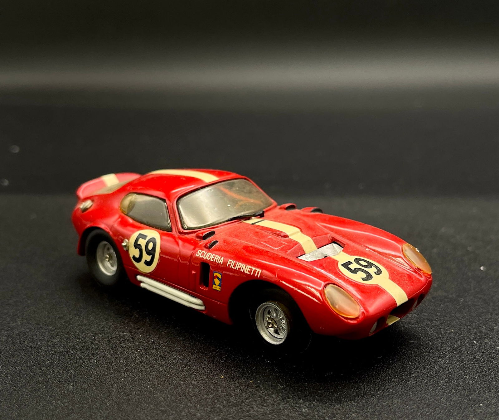 Vintage Model Car 1:43 Red AC Cobra Cobra Coupe - SMTS (1 of 5)