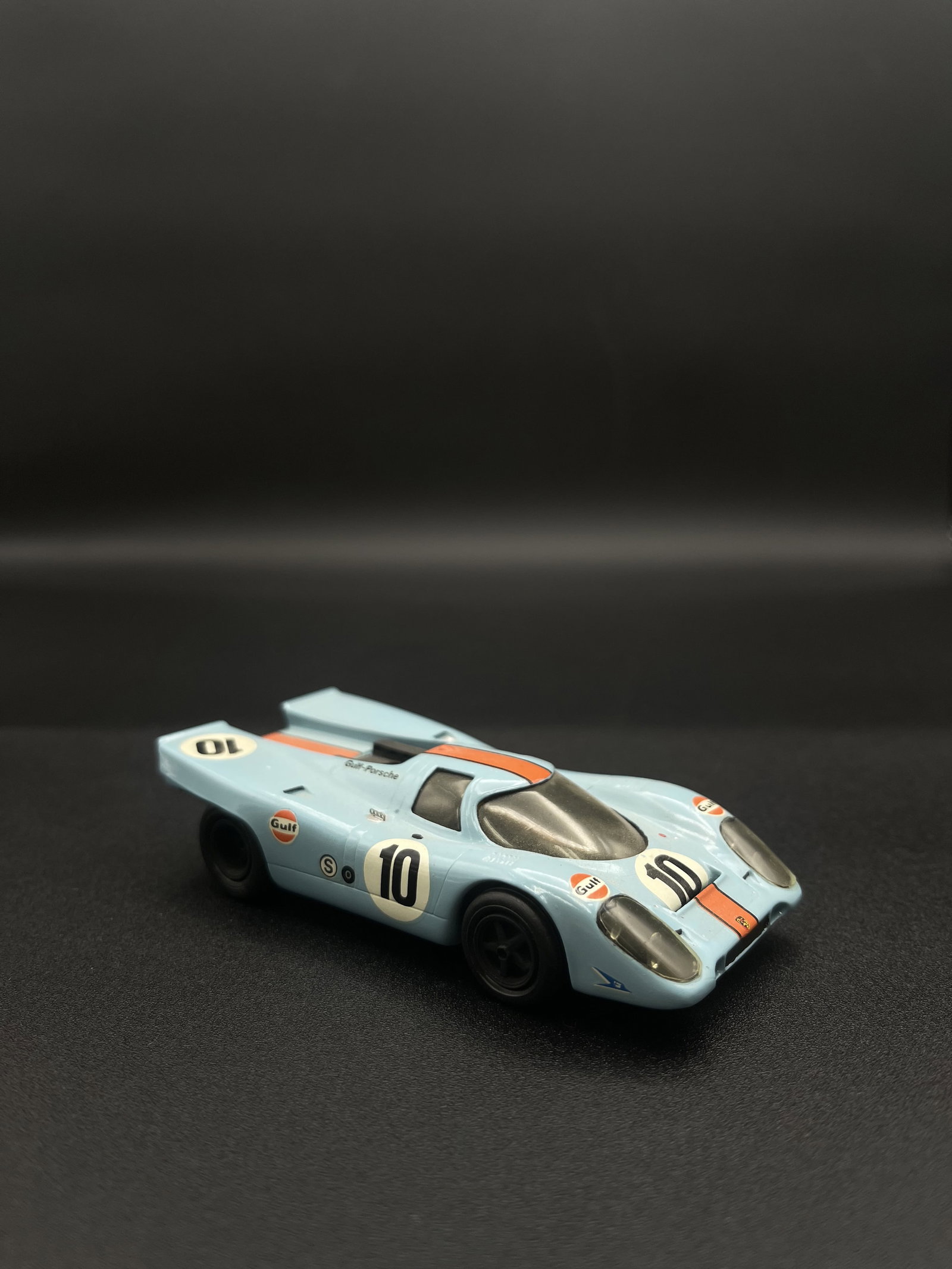 Vintage Model Car 1:43 Light Blue #10 Porsche 917K Provence Moulage - France (1 of 5)