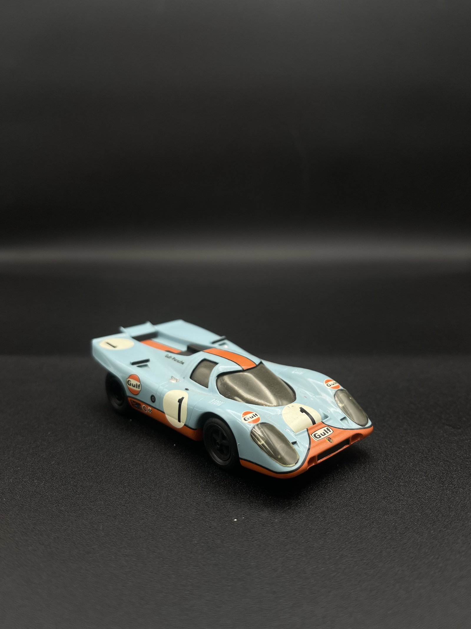 Vintage Model Car 1:43 Light Blue #1 Porsche 917K Provence Moulage - France (1 of 5)