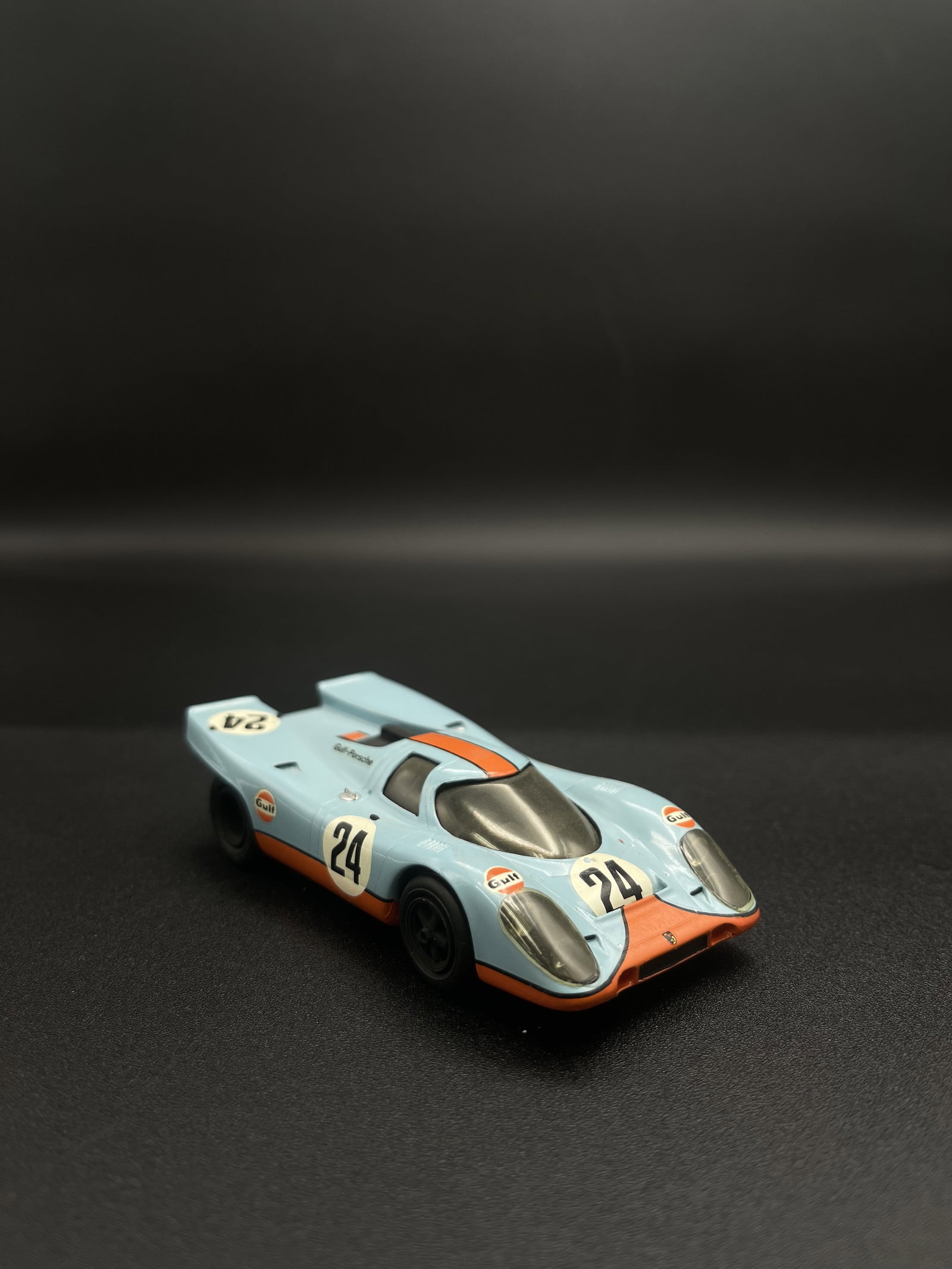 Vintage Model Car 1:43 Light Blue #24 Porsche 917K Provence Moulage - France (1 of 5)
