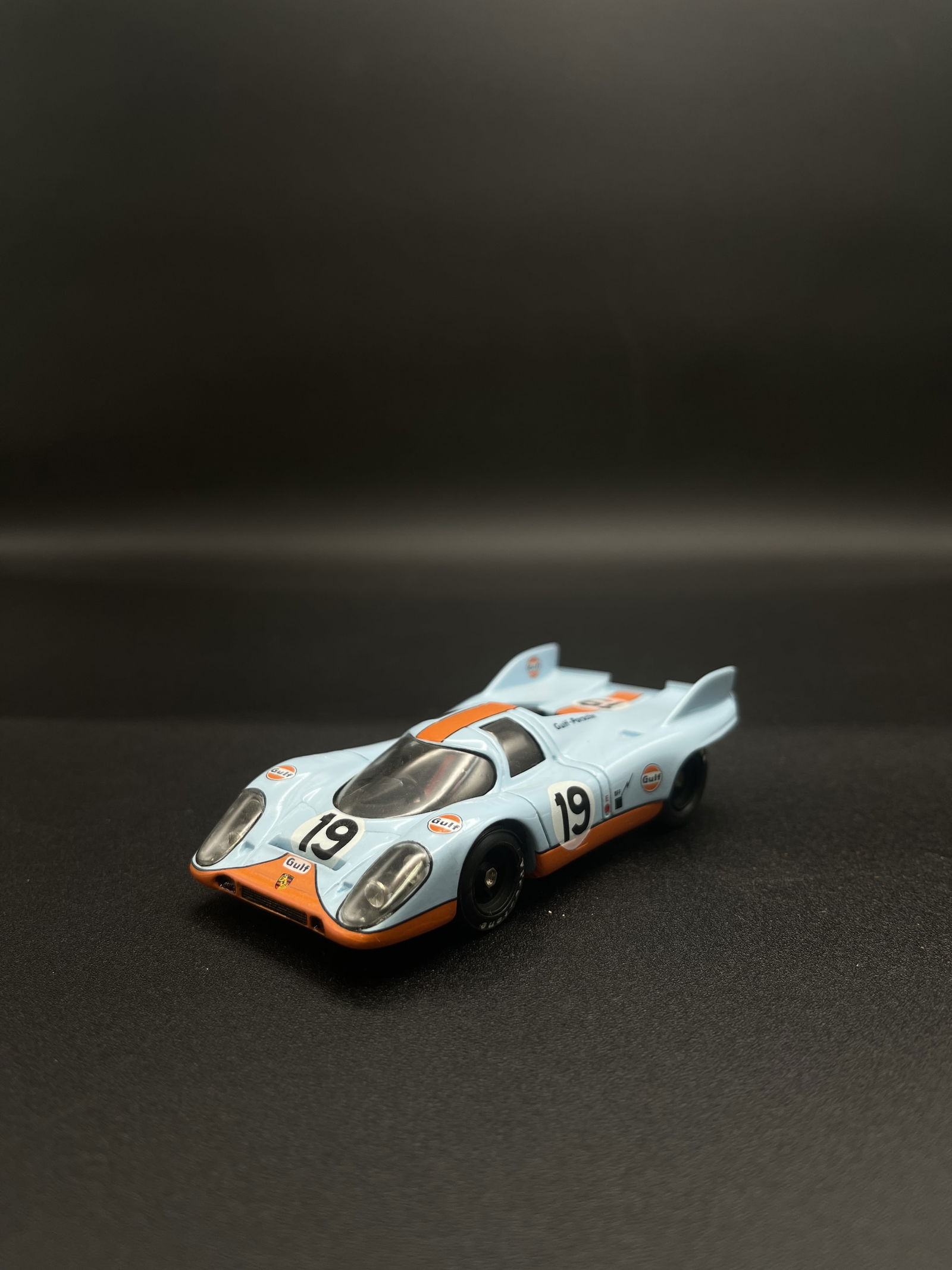 Vintage Model Car 1:43 Light Blue #19 Porsche 917 K Leader Kit By B.B.R. - Italy (1 of 5)