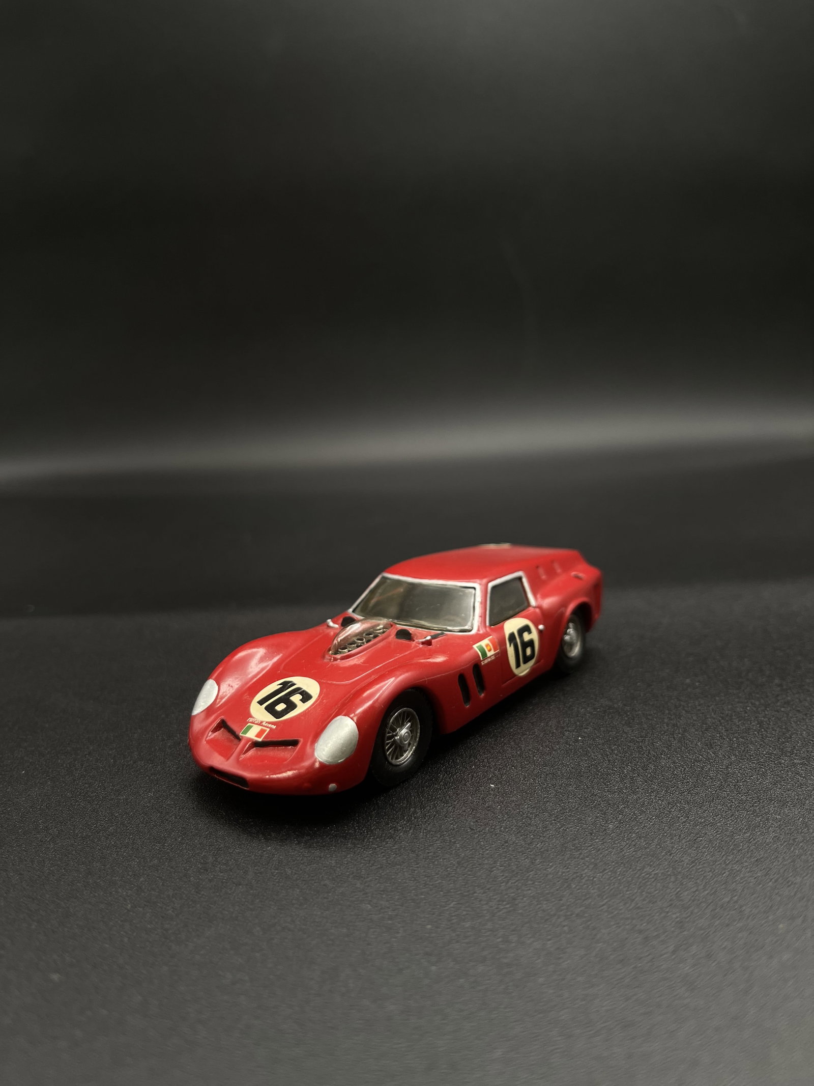 Vintage Model Car 1:43 Red Ferrari #16 1962 TR Grand Prix Models: Vintage Model Car 1:43 Red Ferrari #16 1962 TR Grand Prix Models
