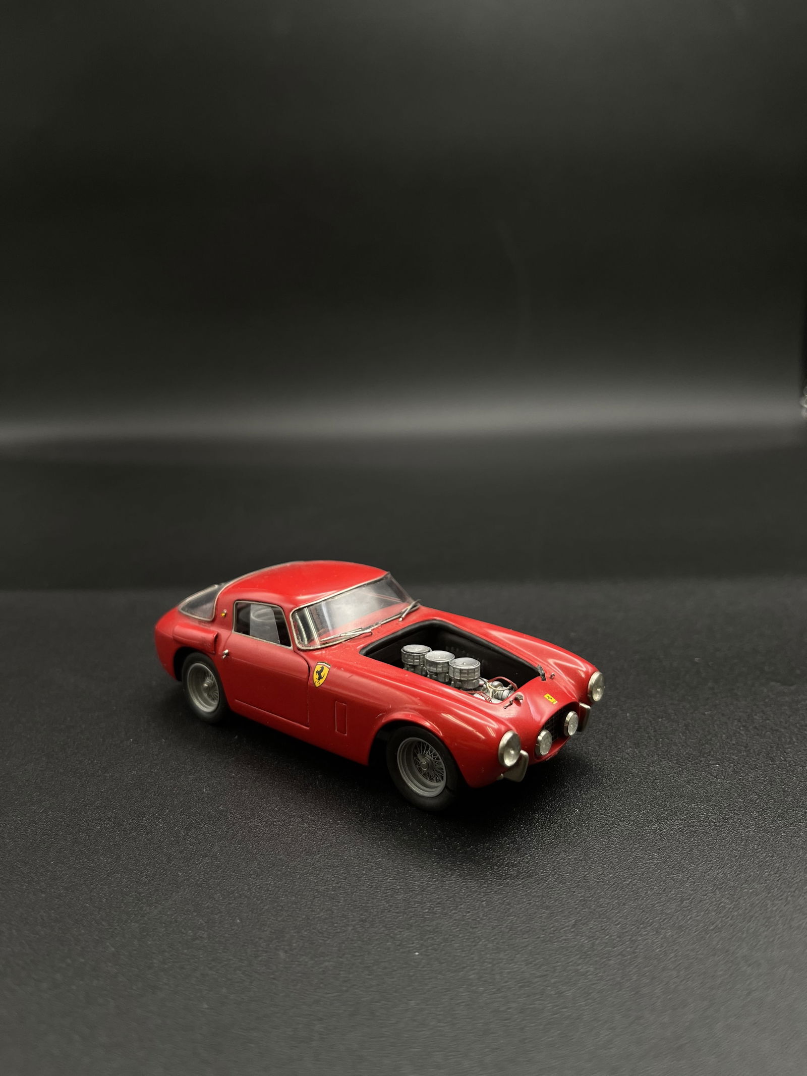 Vintage Model Car 1:43 Red Ferrari 250 GT Berlinetta SWB Signed "J. Brauer 12/88" (1 of 5)