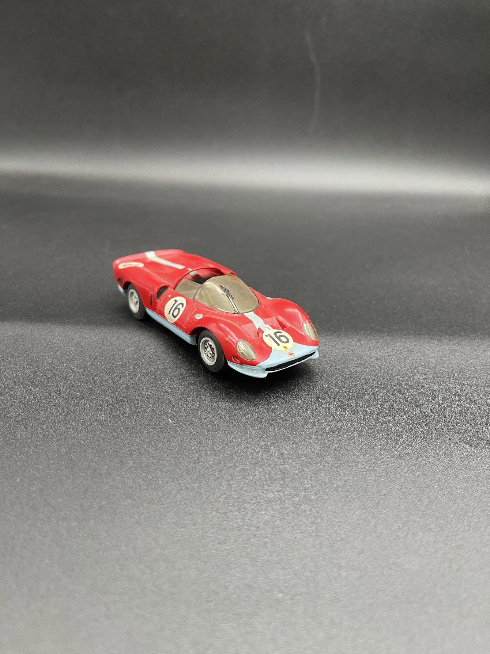 Vintage Model Car 1:43 Red #16 Ferrari P2 P3 Tenariv - France: Vintage Model Car 1:43 Red #16 Ferrari P2 P3 Tenariv - France