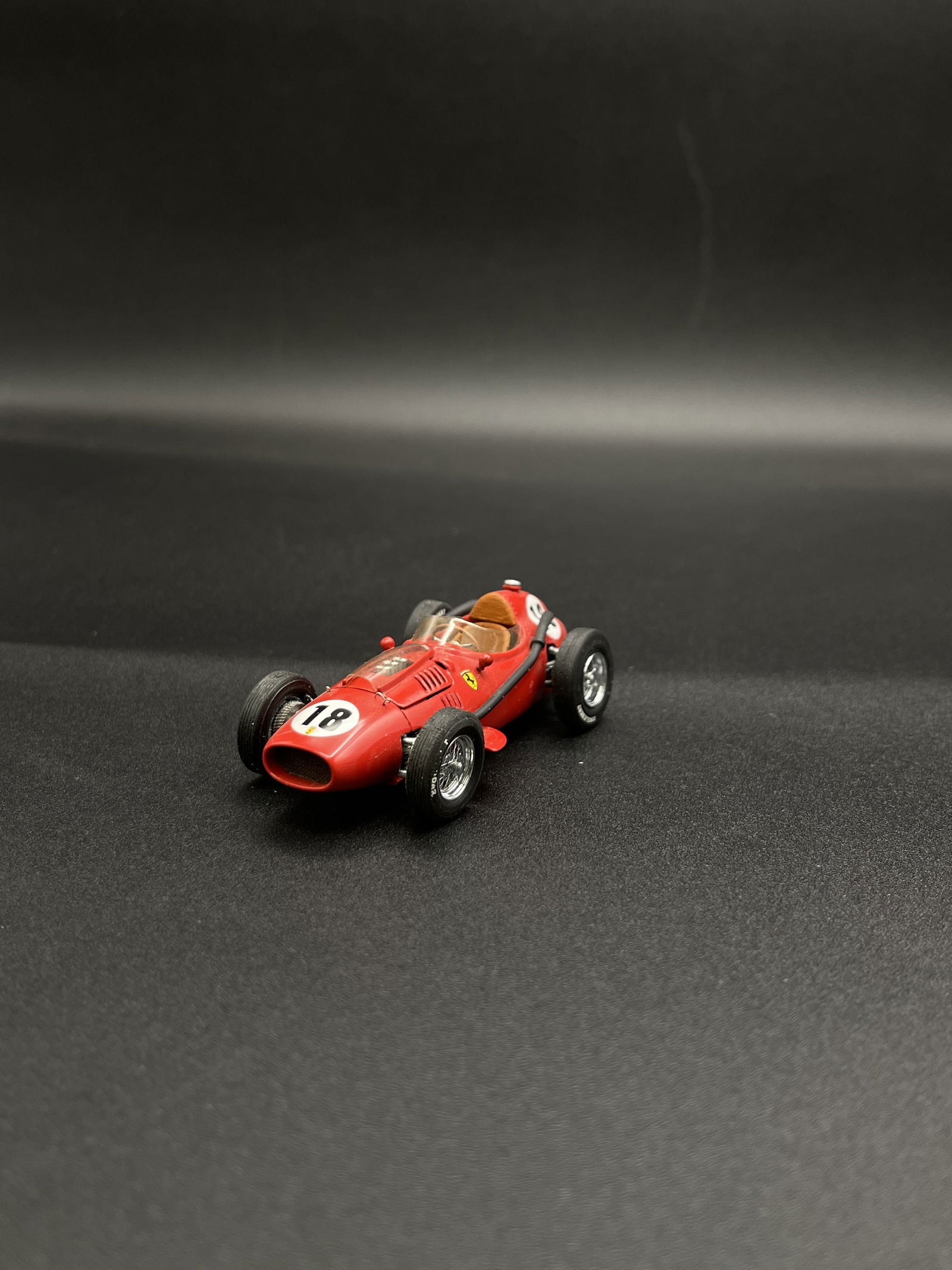 Vintage Model Car 1:43 Red #18 Ferrari 246 Dino Racing Cars Buzz Lockwood 1/97 - England (1 of 5)