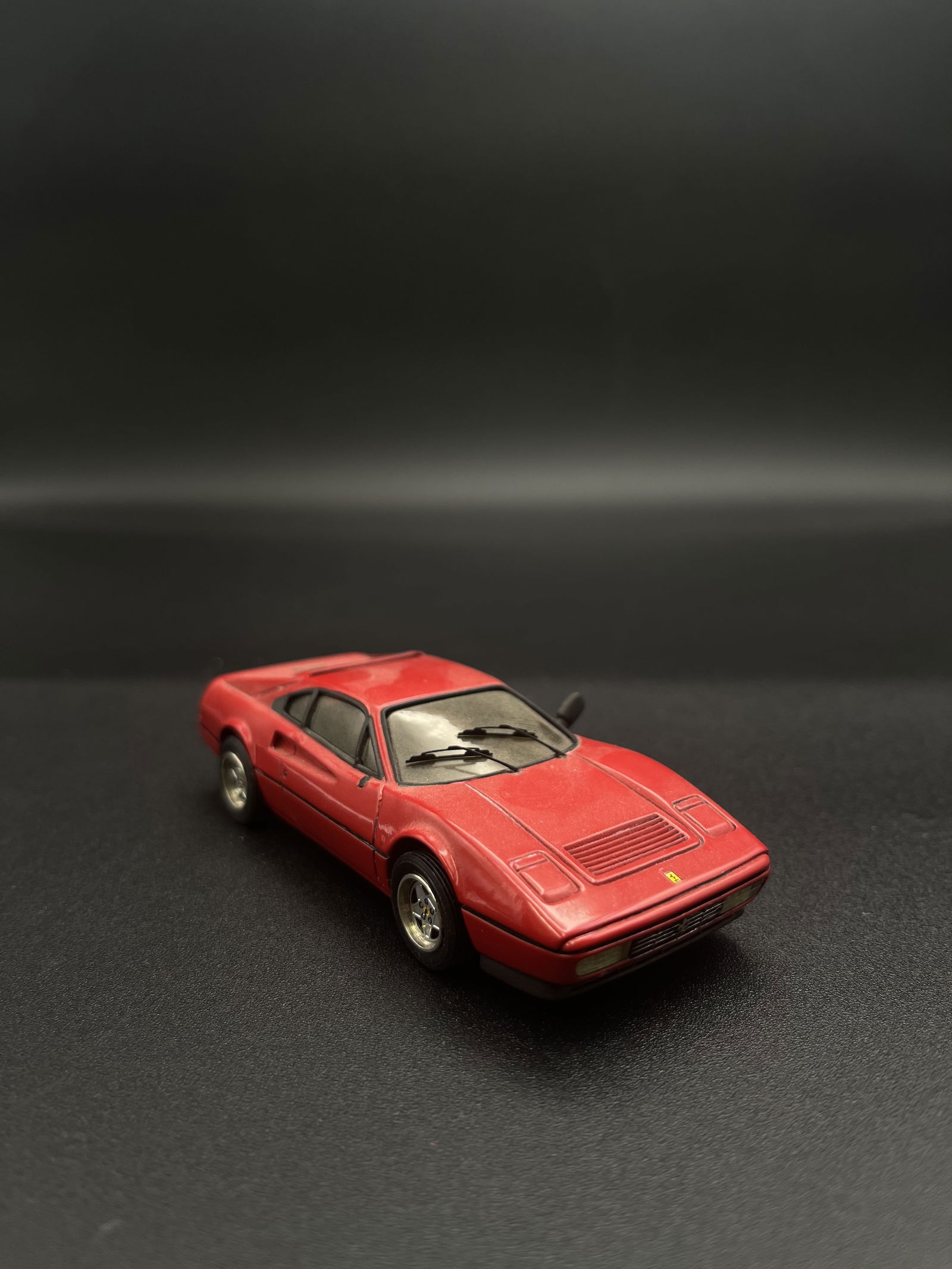 Vintage Model Car 1:43 Red Ferrari 328 GTB Starter By Goupille M. - France Signed (1 of 5)